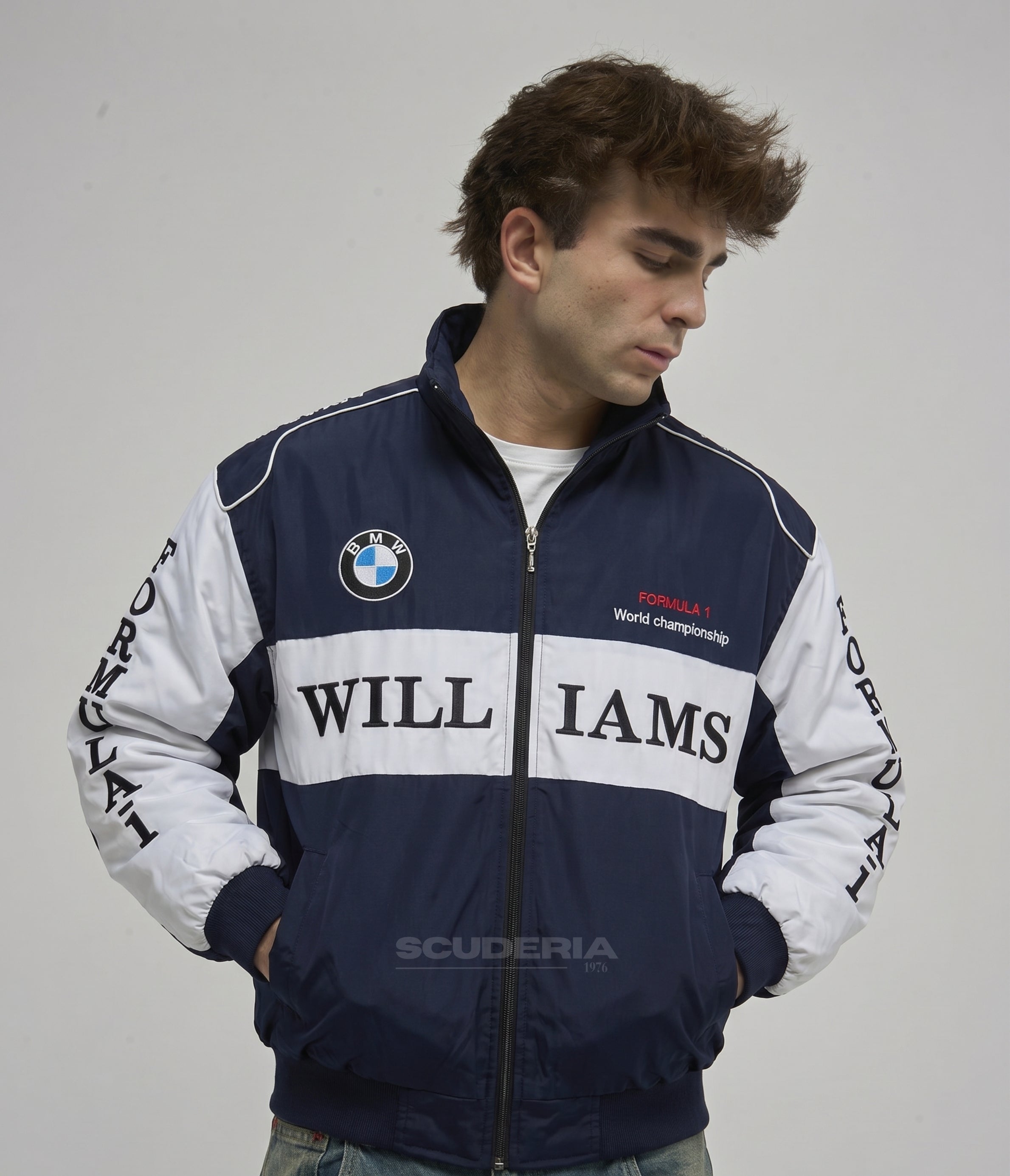 BMW F1 Vintage Racing Jacket - Williams Edition