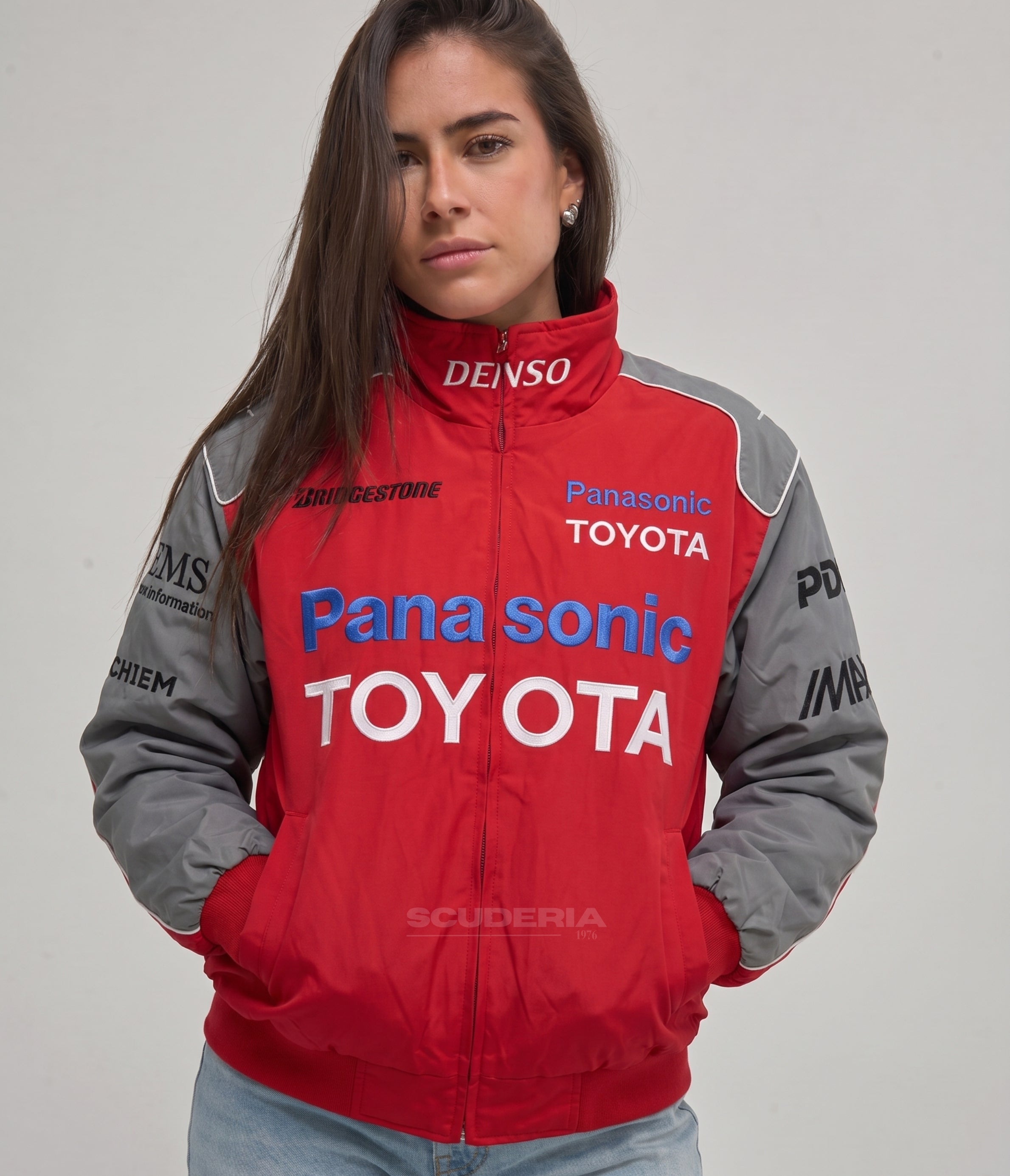 Toyota Vintage Racing Jacket - Red Edition