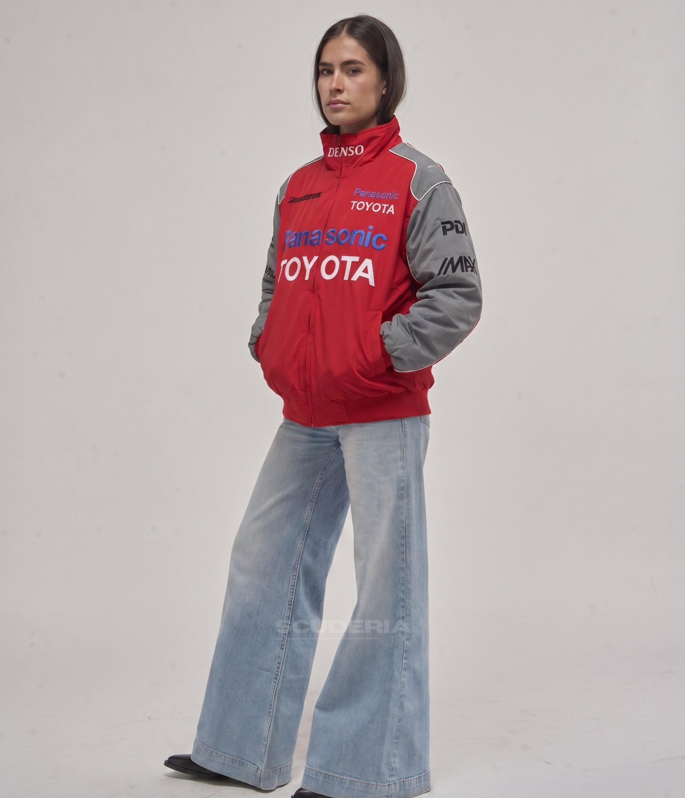 Toyota Vintage Racing Jacket - Red Edition
