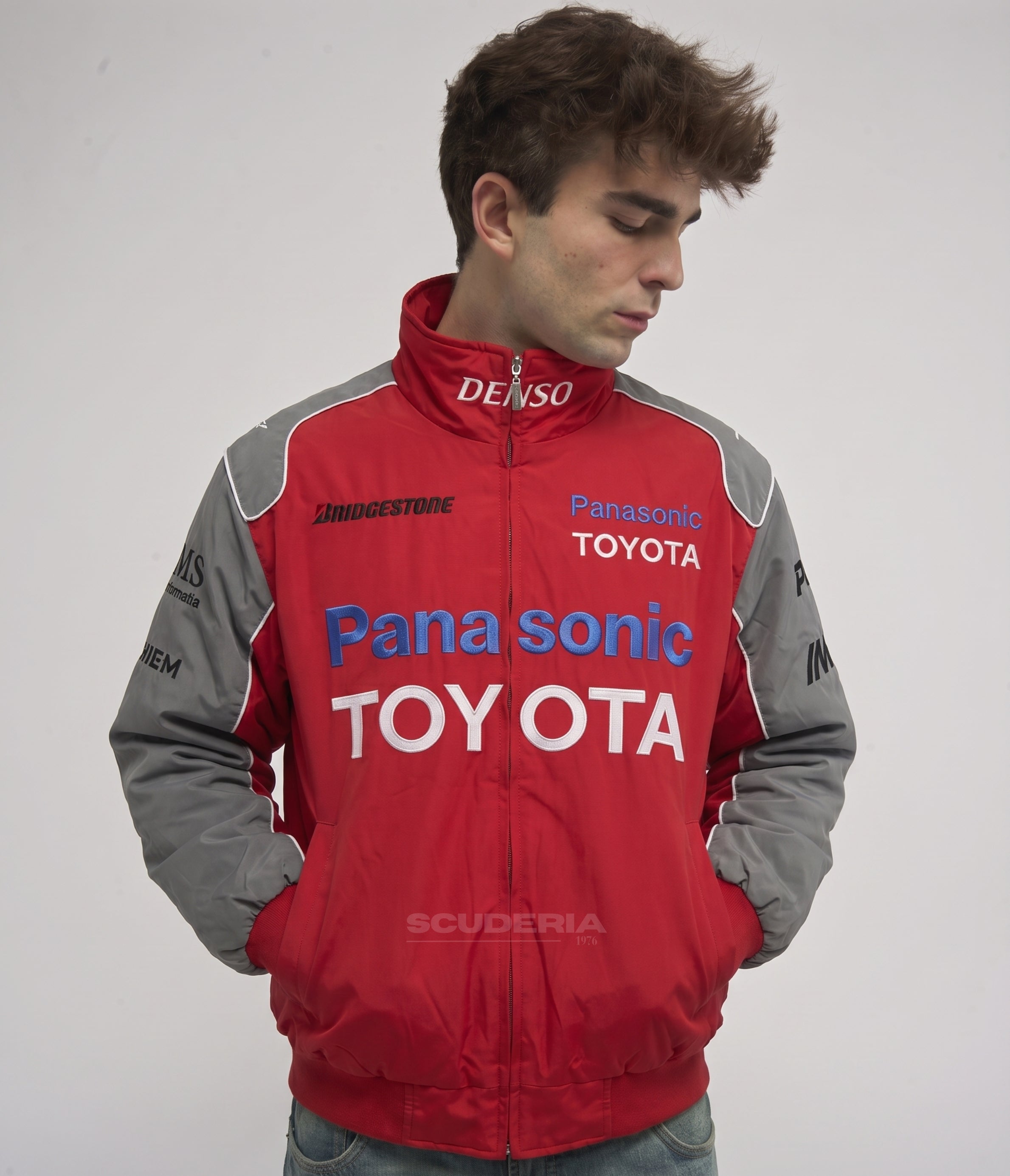 Toyota Vintage Racing Jacket - Red Edition