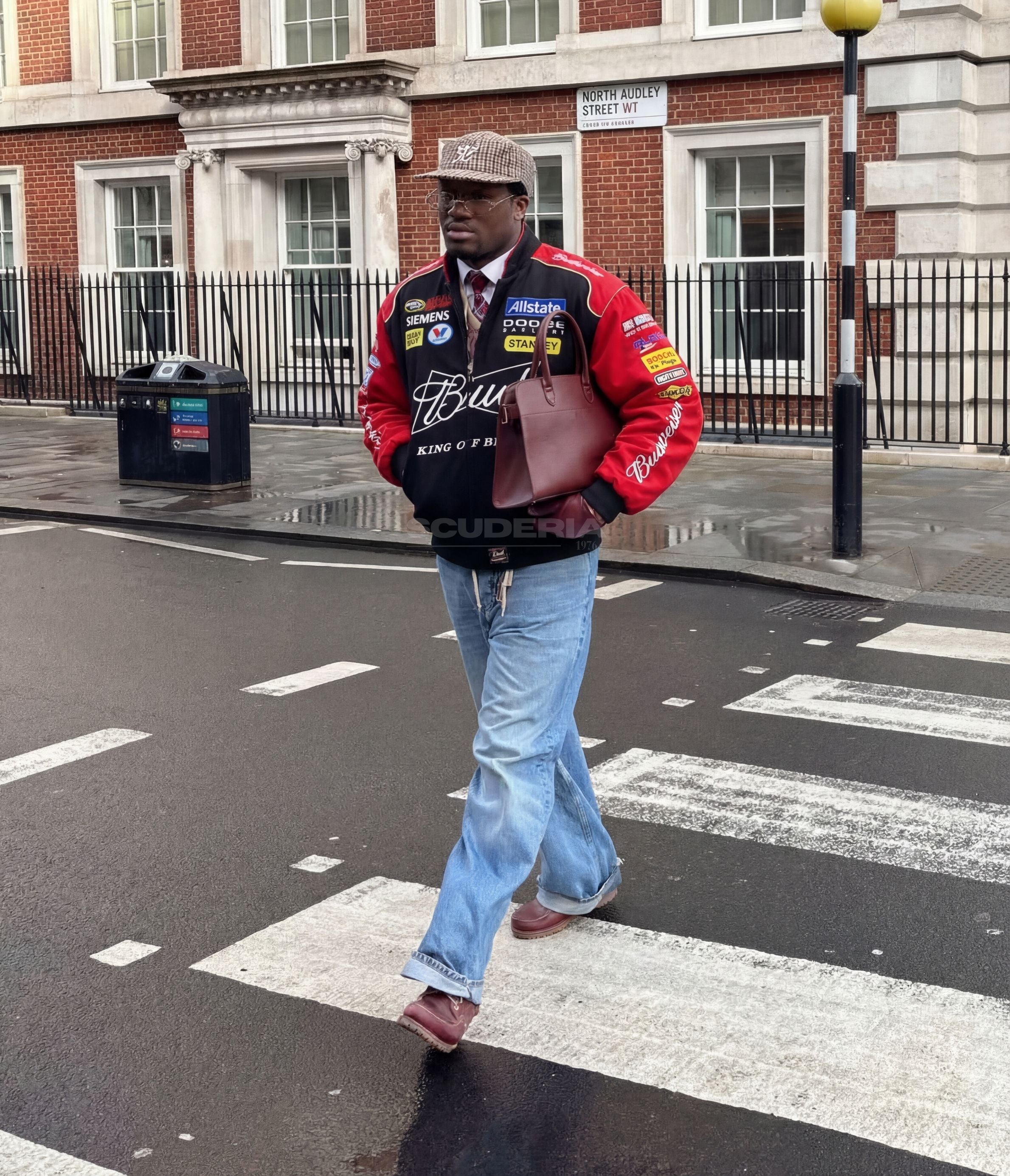 Budweiser Racing Vintage Jacket - Black Edition