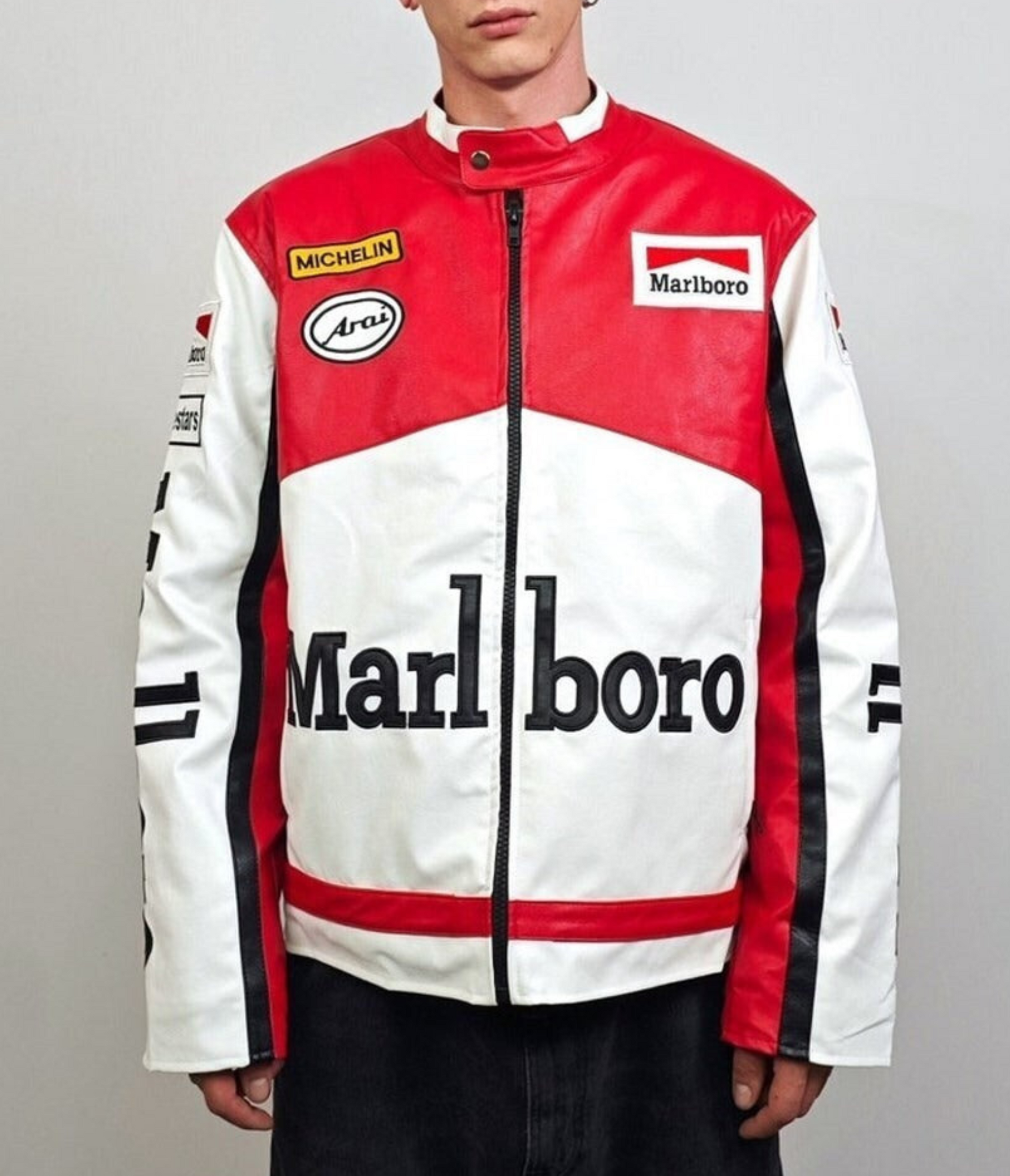 Marlbolo LEATHER JACKET 馬革 マルボロ