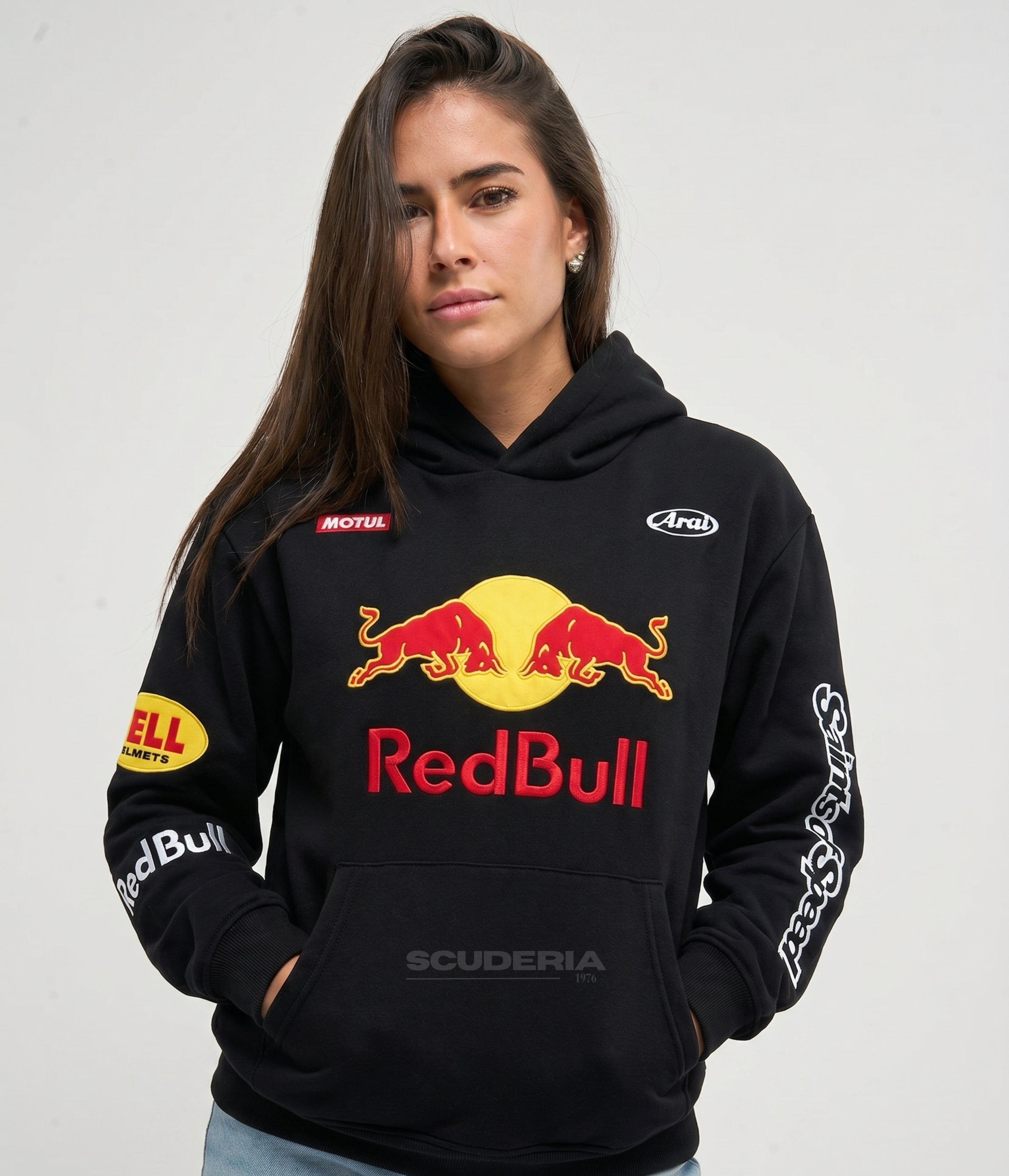 Red Bull Racing Hoodie - Embroidered Edition