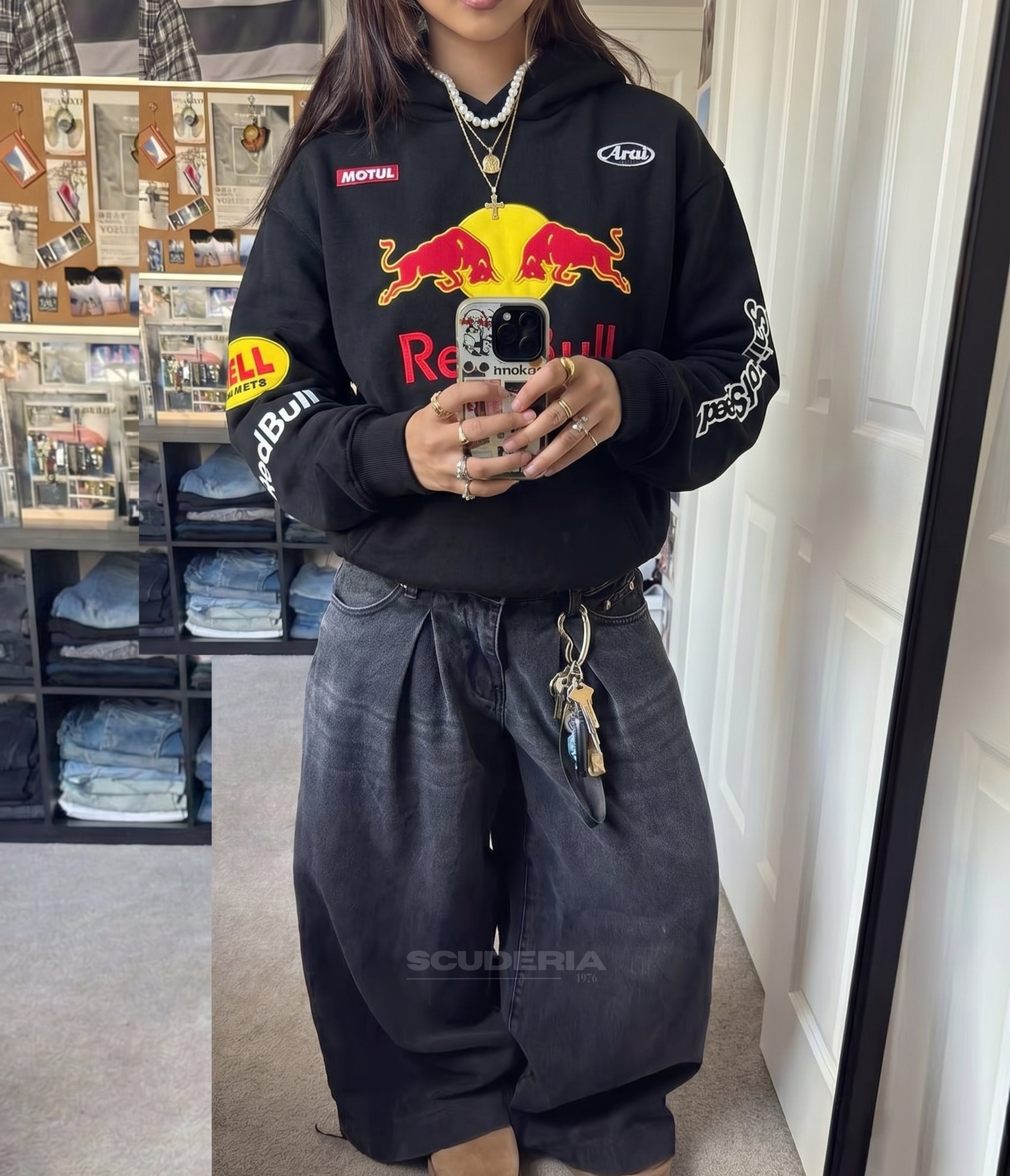 Red Bull Racing Hoodie - Embroidered Edition