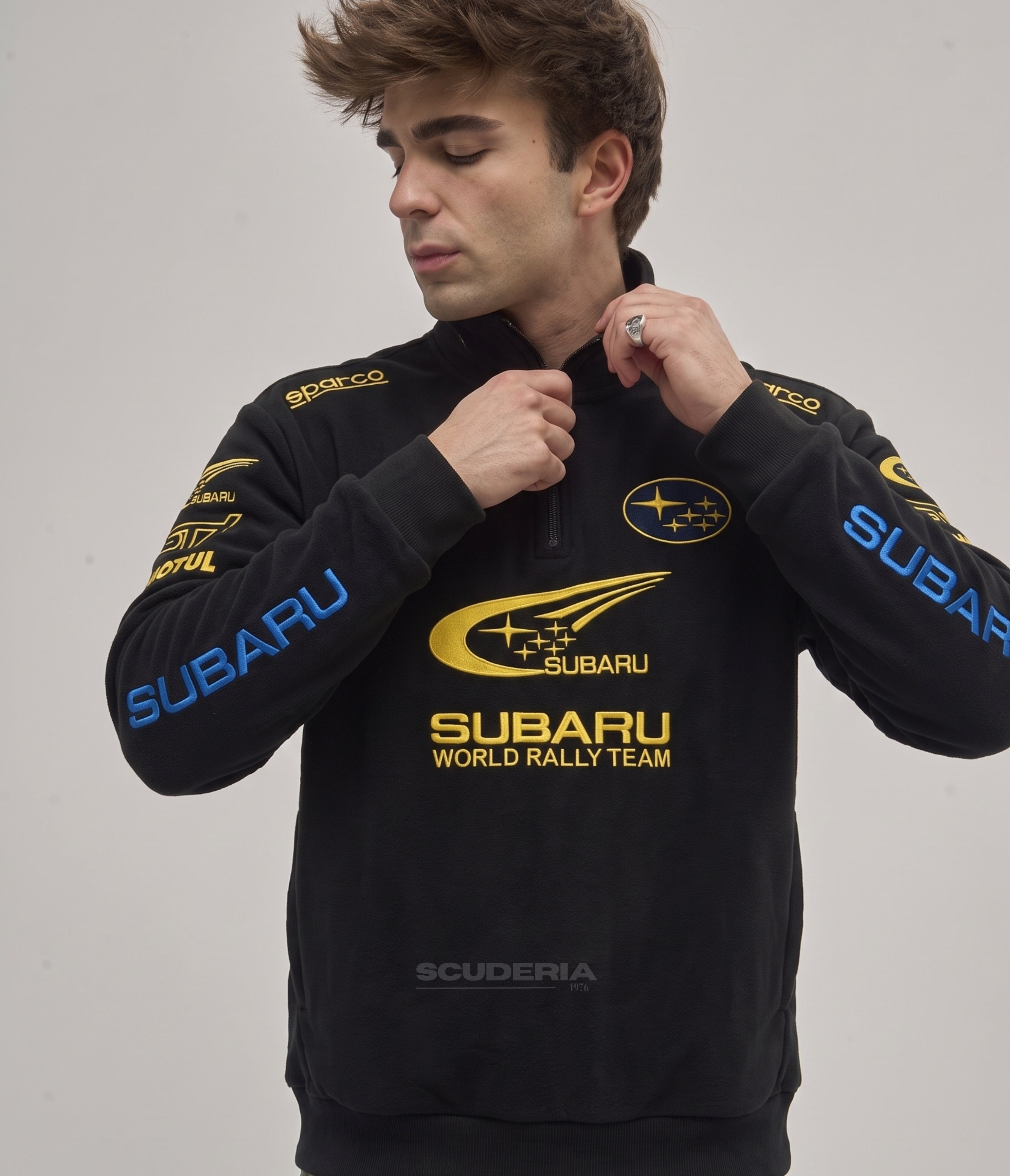 Subaru World Rally Zip Sweatshirt