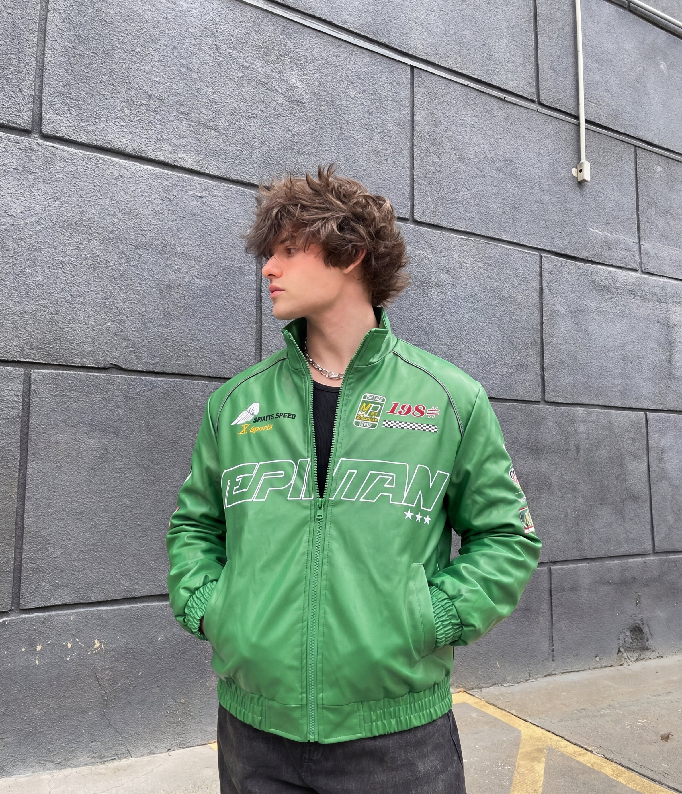 LAP 85 Green Racing Jacket