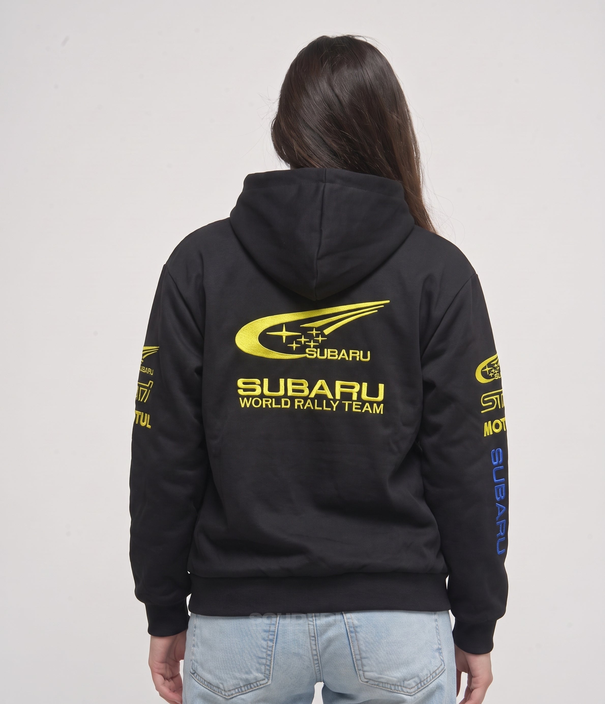 Subaru World Rally Team Hoodie - Full Embroidered Edition