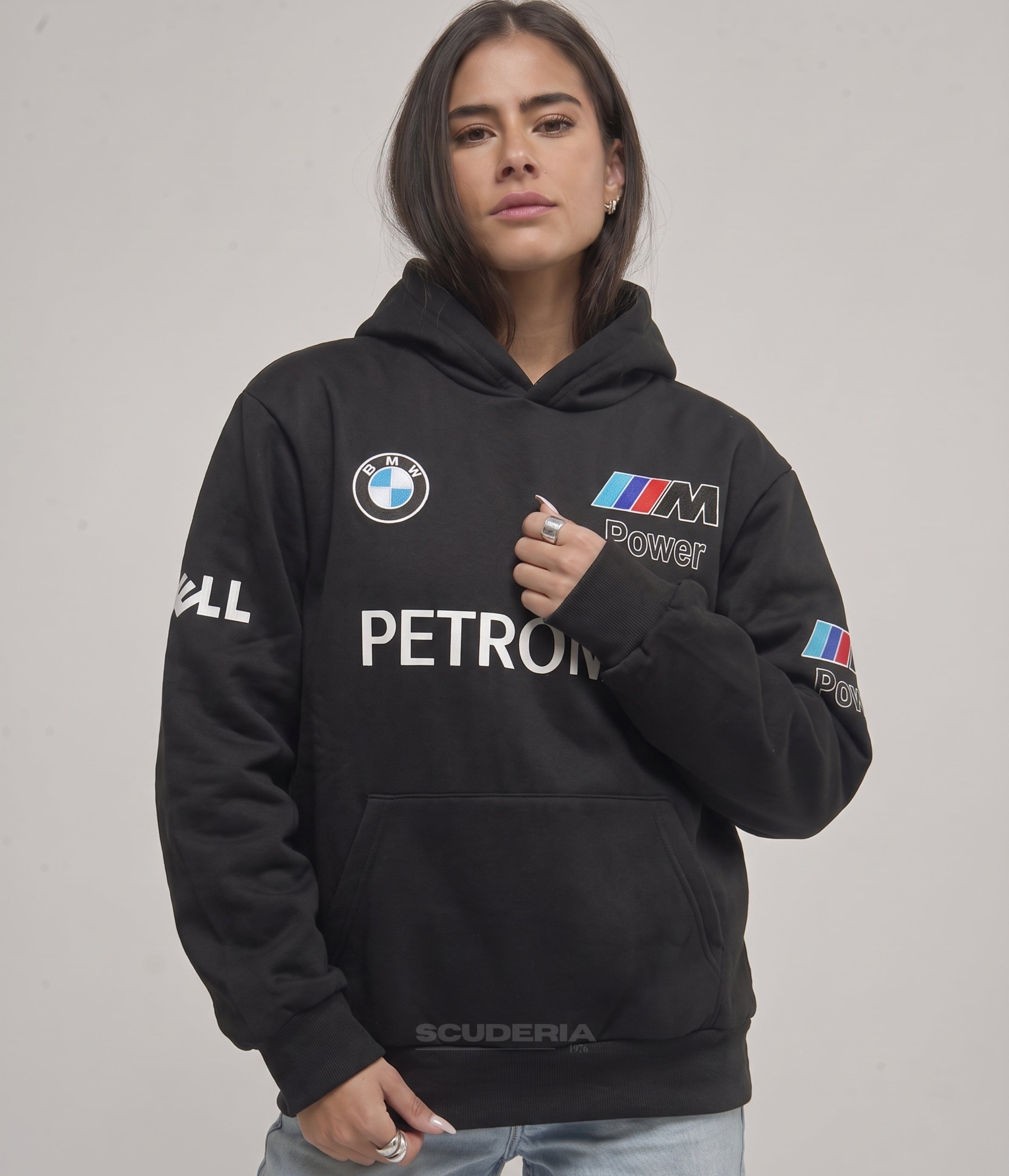 BMW F1 Racing Hoodie - Full Embroidered Edition