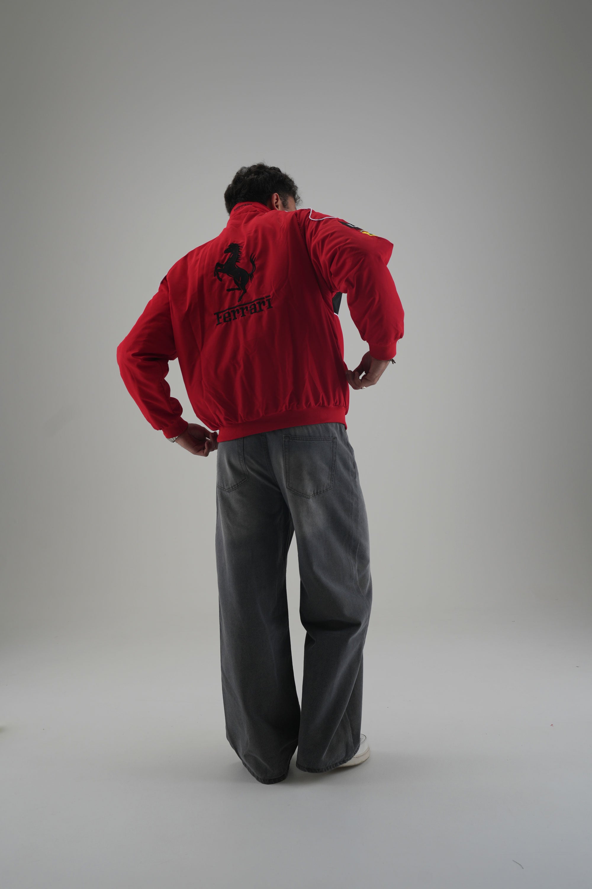 Ferrari F1 Vintage Racing Jacket - Red Edition