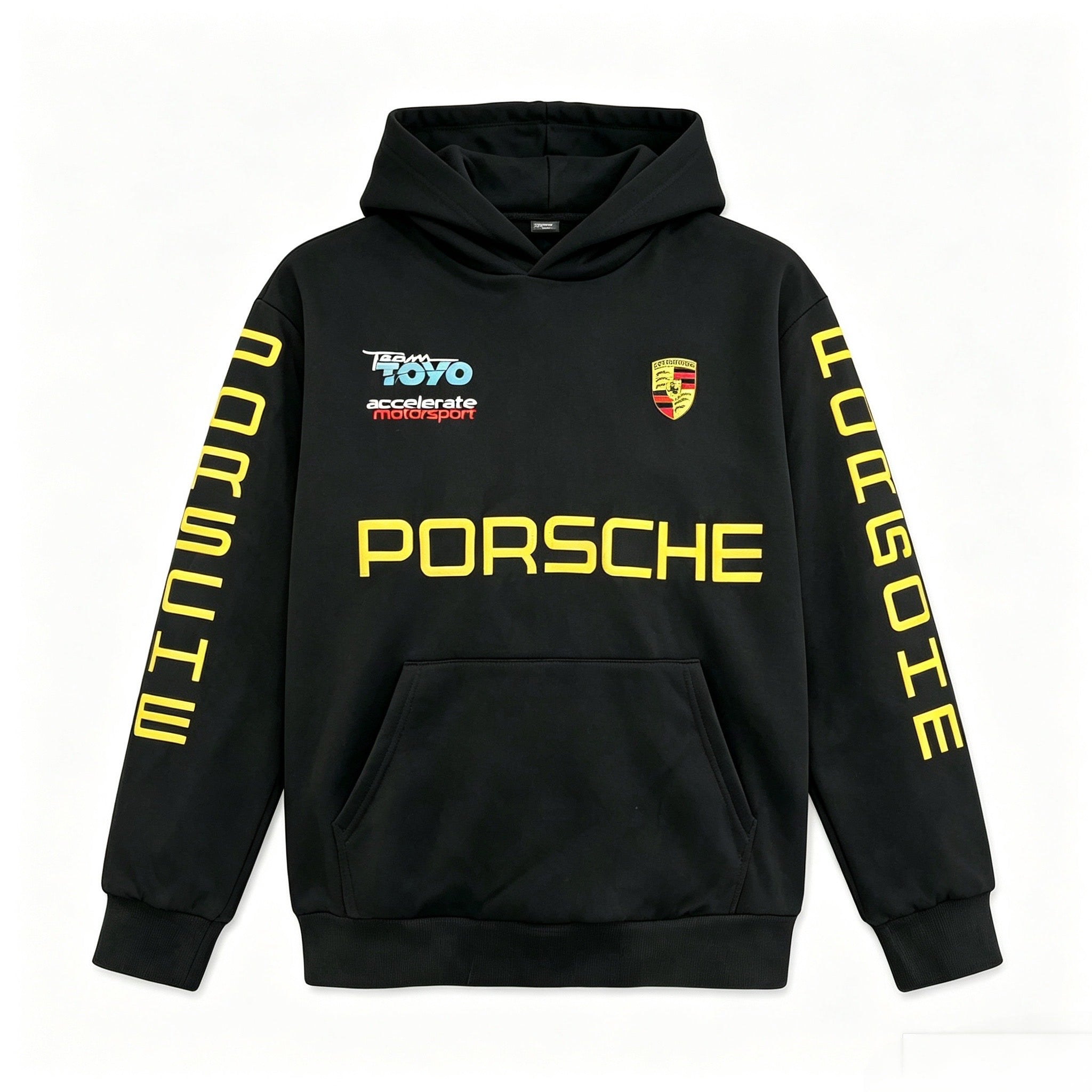 Porsche Racing Hoodie - Full Embroidered Edition