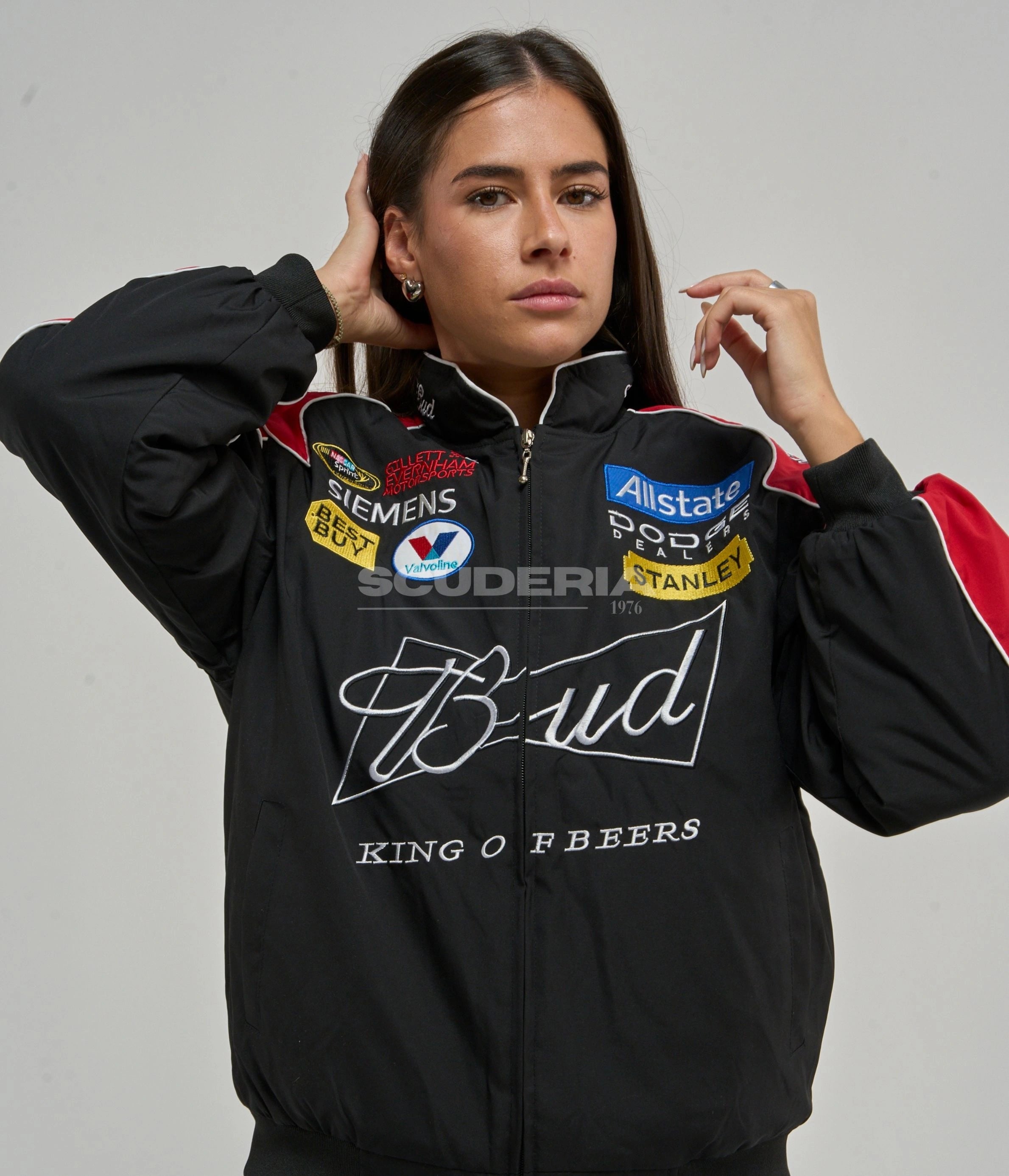 Budweiser Racing Vintage Jacket - Black Edition