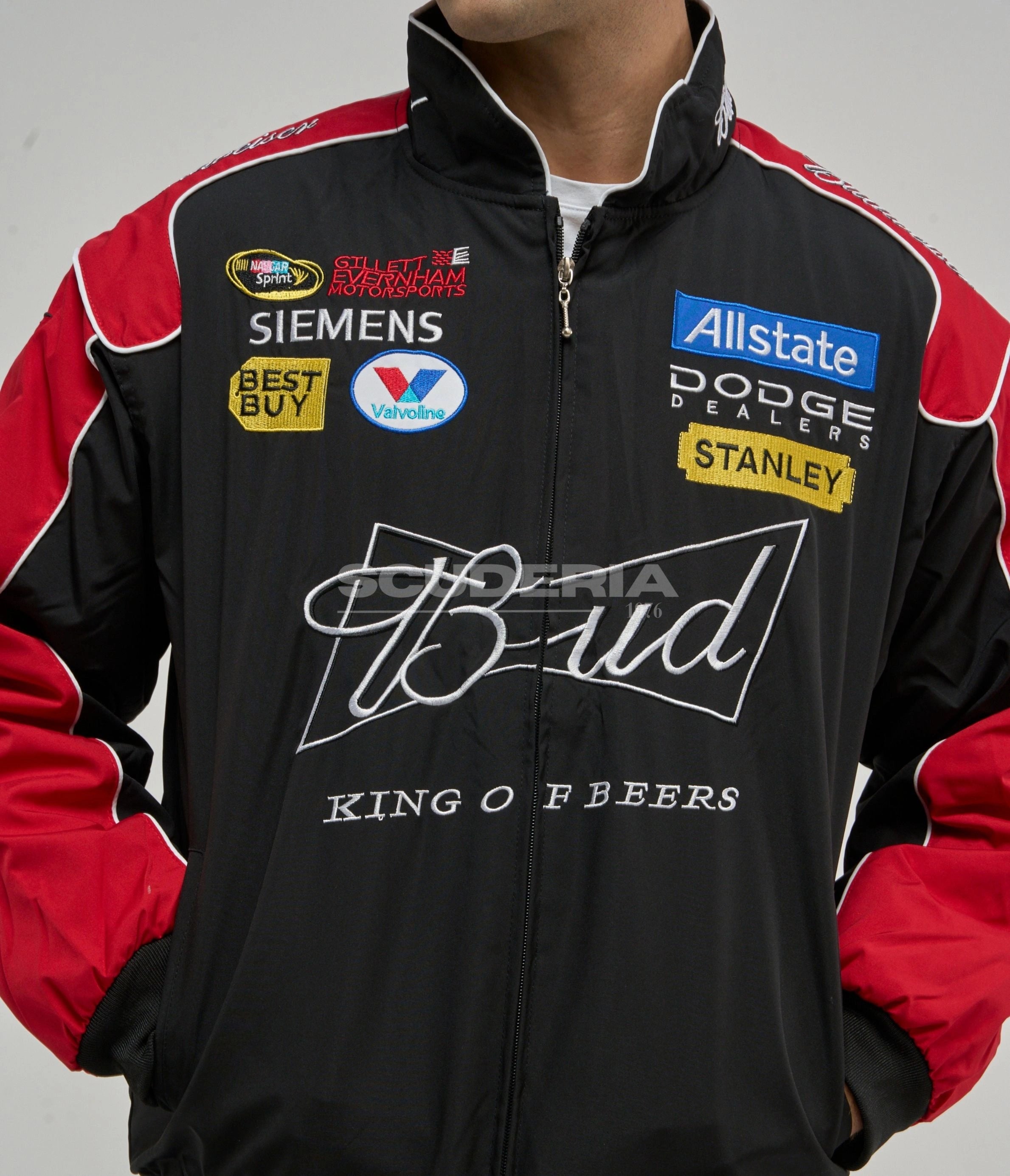 Budweiser Racing Vintage Jacket - Black Edition