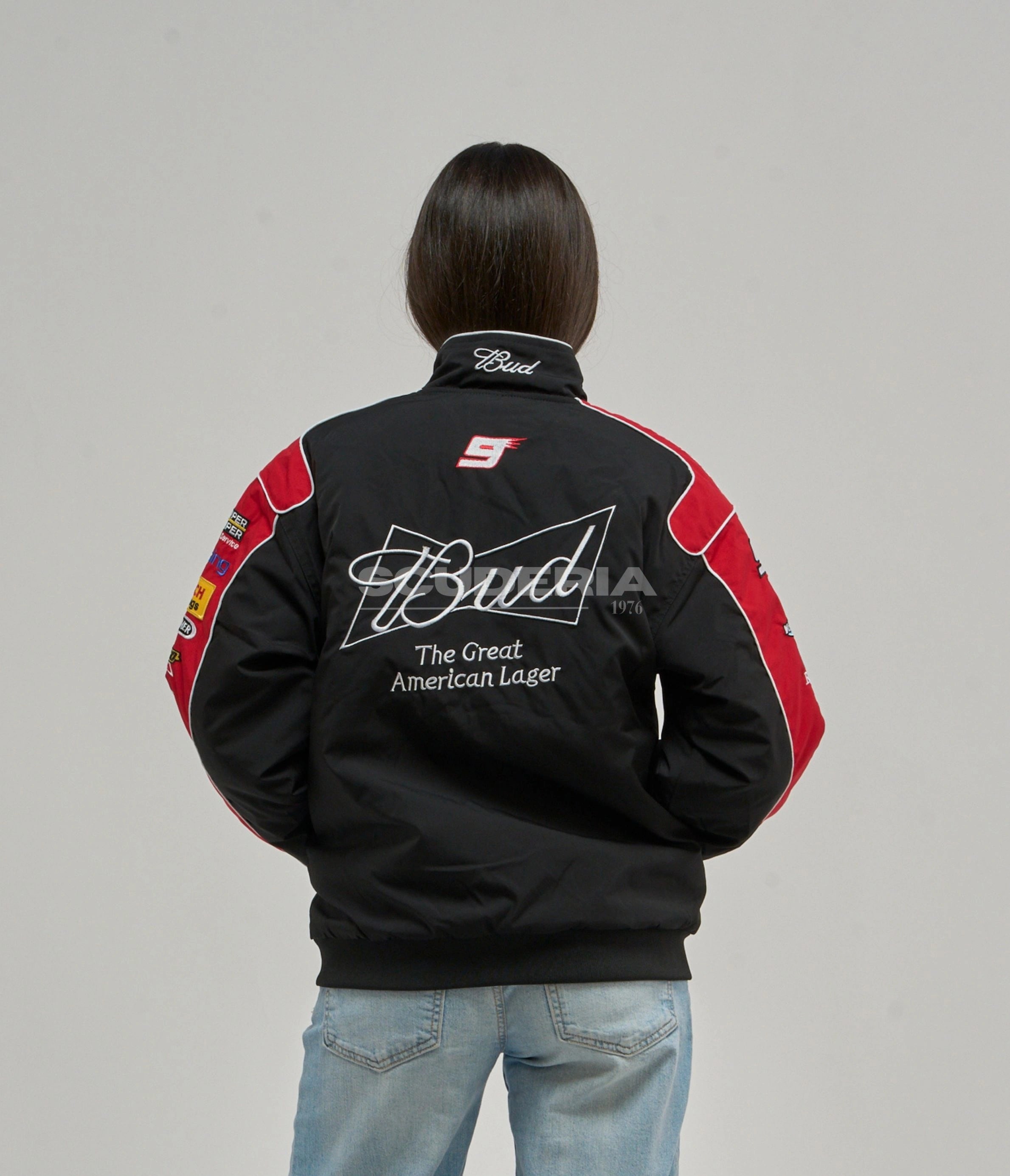 Budweiser Racing Vintage Jacket - Black Edition