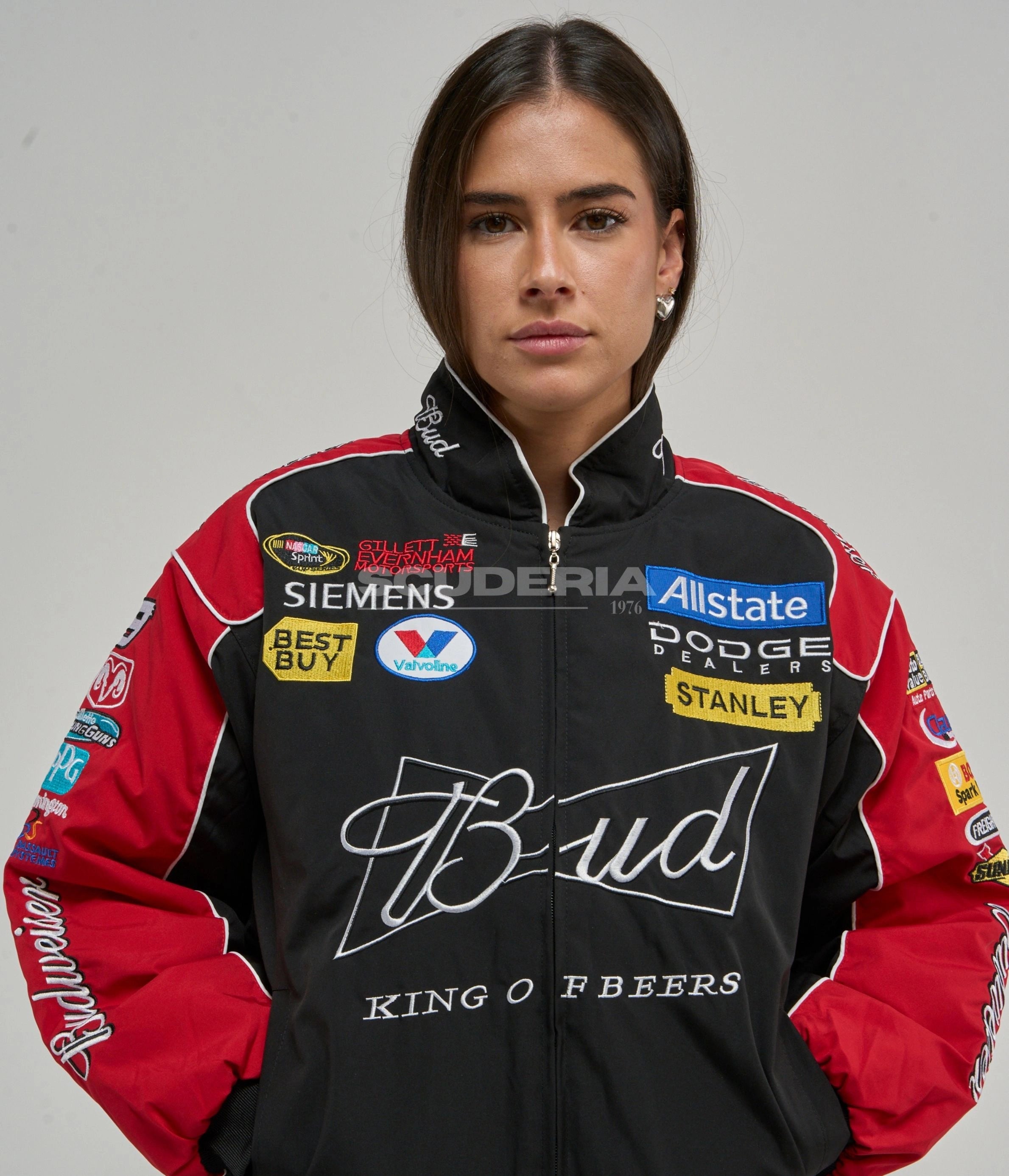 Budweiser Racing Vintage Jacket - Black Edition
