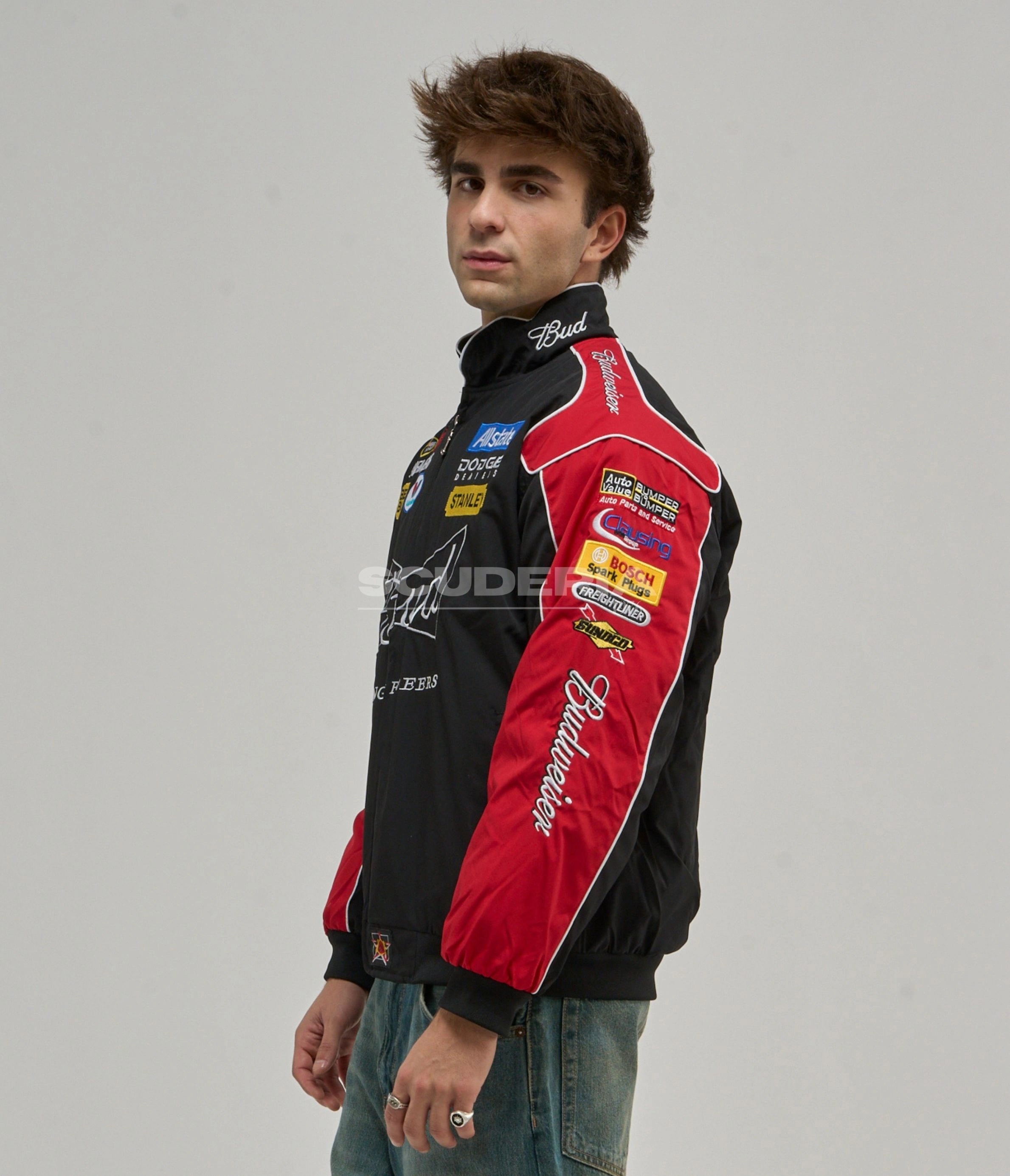 Budweiser Racing Vintage Jacket - Black Edition