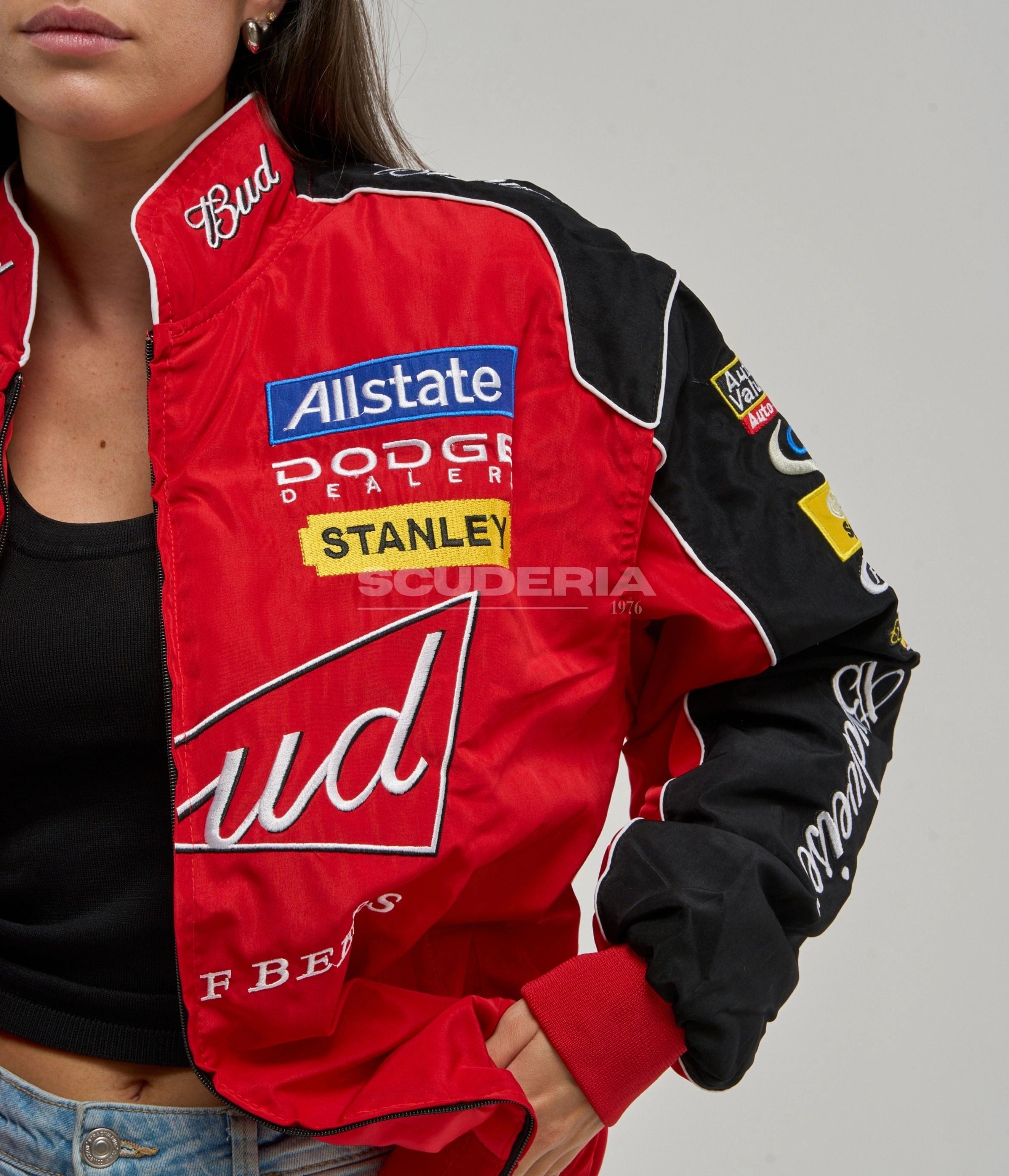 Budweiser Racing Vintage Jacket - Red Edition