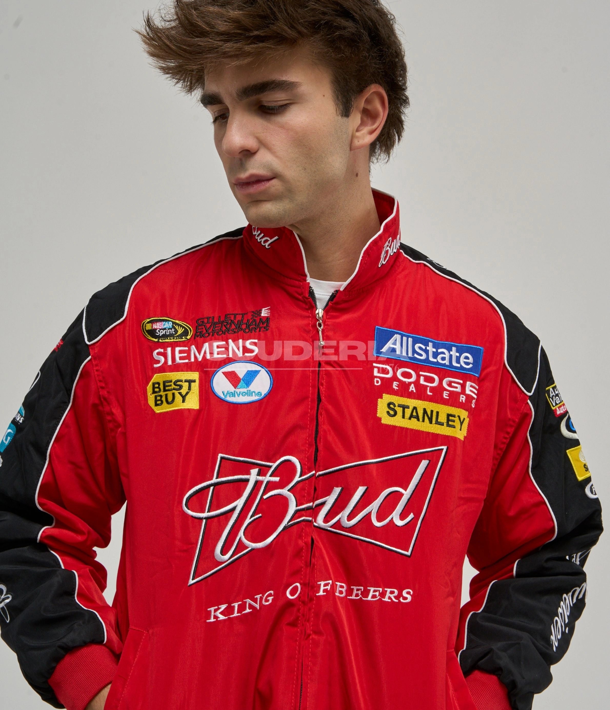 Budweiser Racing Vintage Jacket - Red Edition