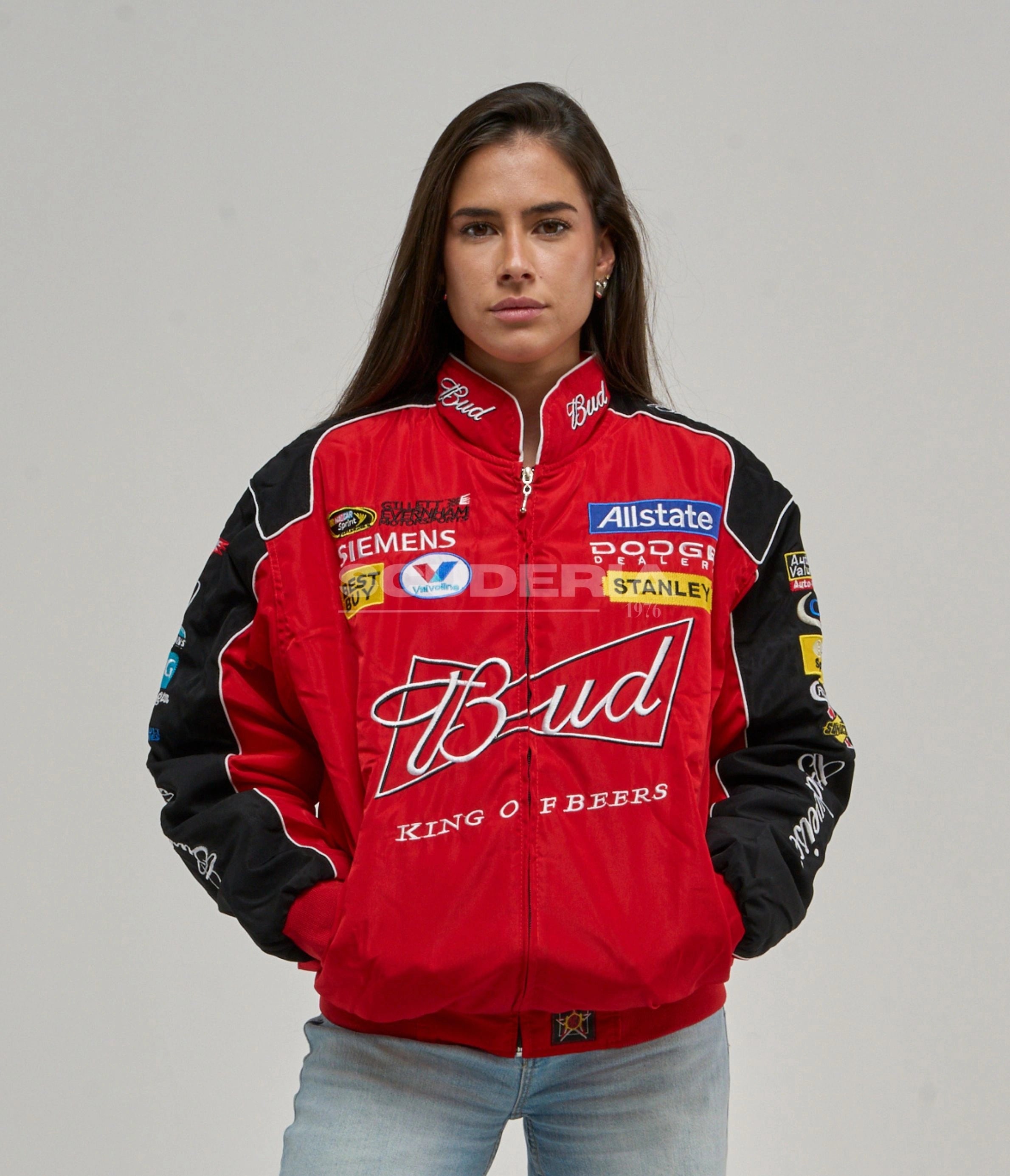 Budweiser Racing Vintage Jacket - Red Edition
