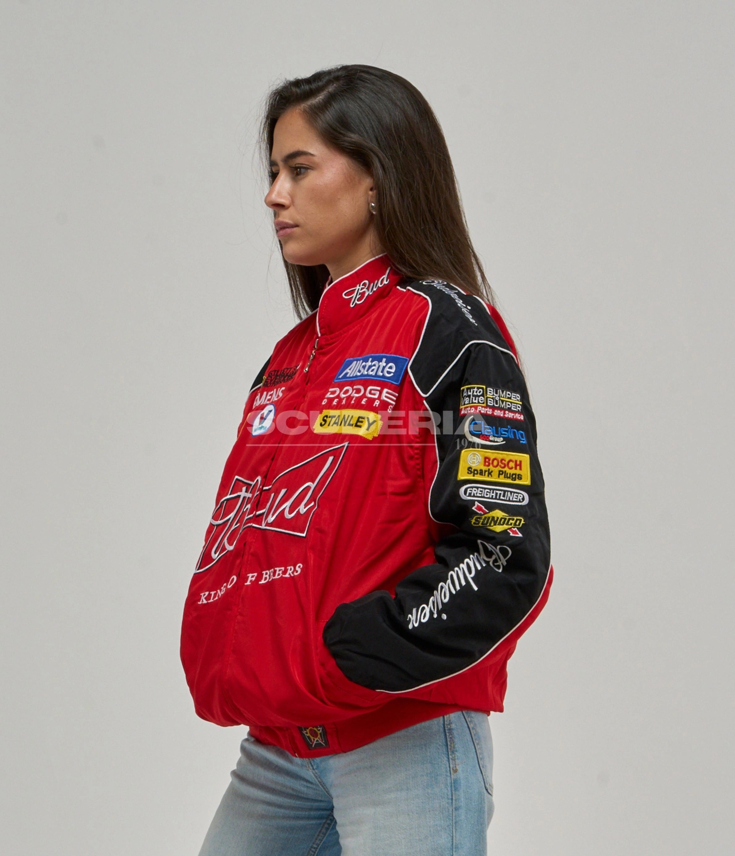 Budweiser Racing Vintage Jacket - Red Edition