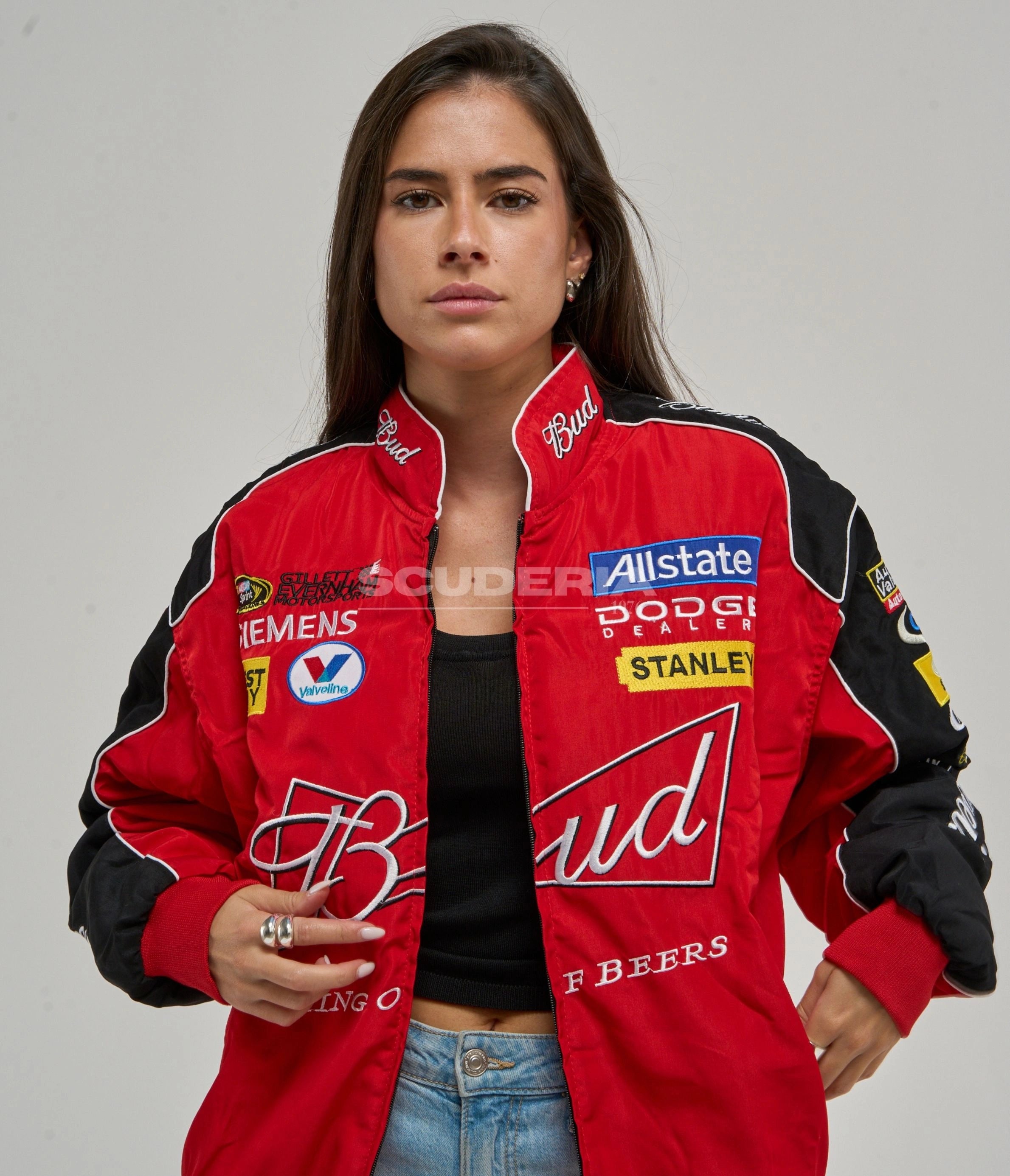 Budweiser Racing Vintage Jacket - Red Edition