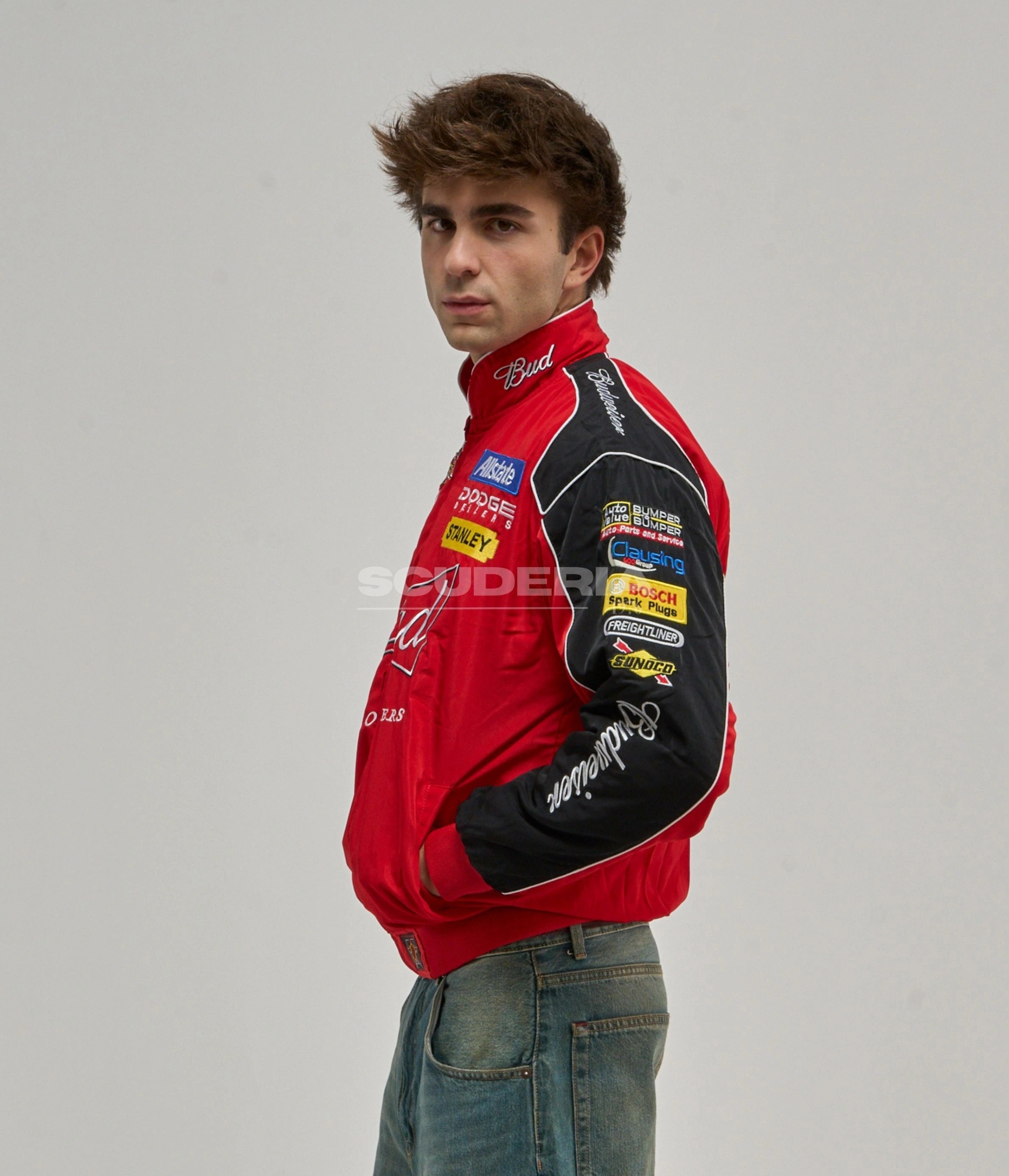 Budweiser Racing Vintage Jacket - Red Edition