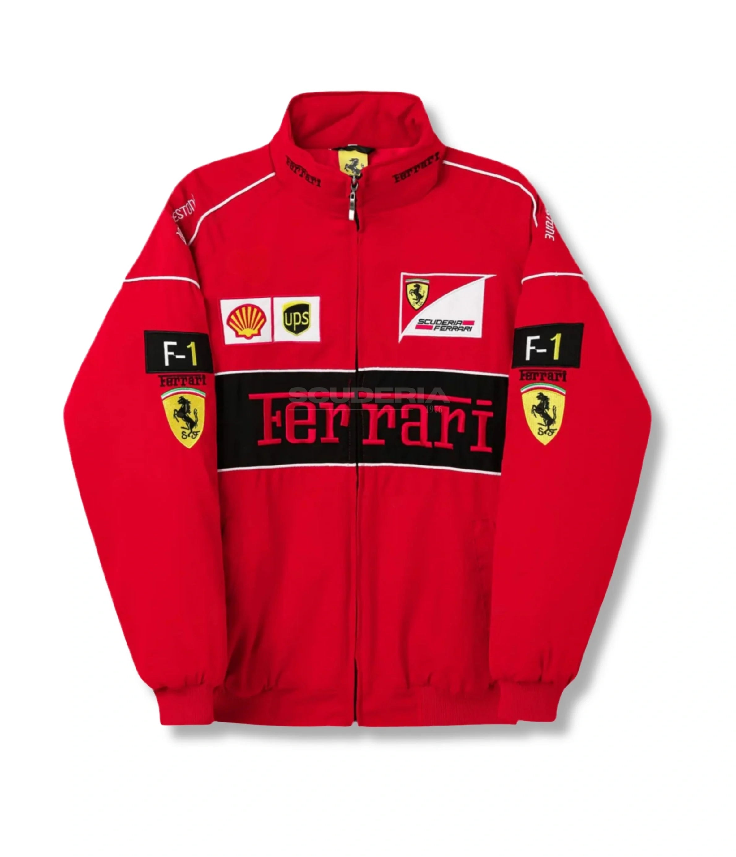 Ferrari F1 Vintage Racing Jacket - Red Edition