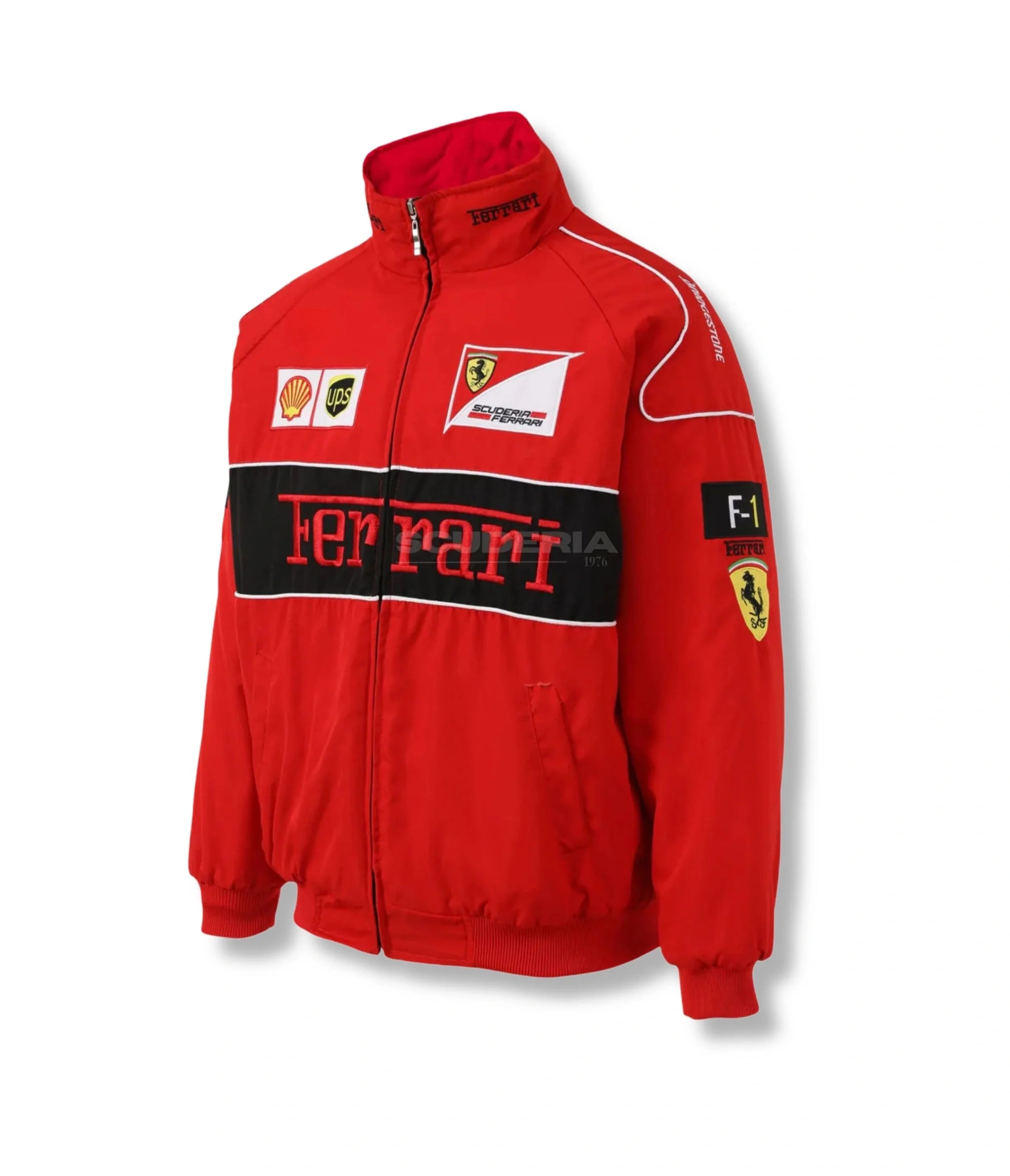 Ferrari F1 Vintage Racing Jacket - Red Edition