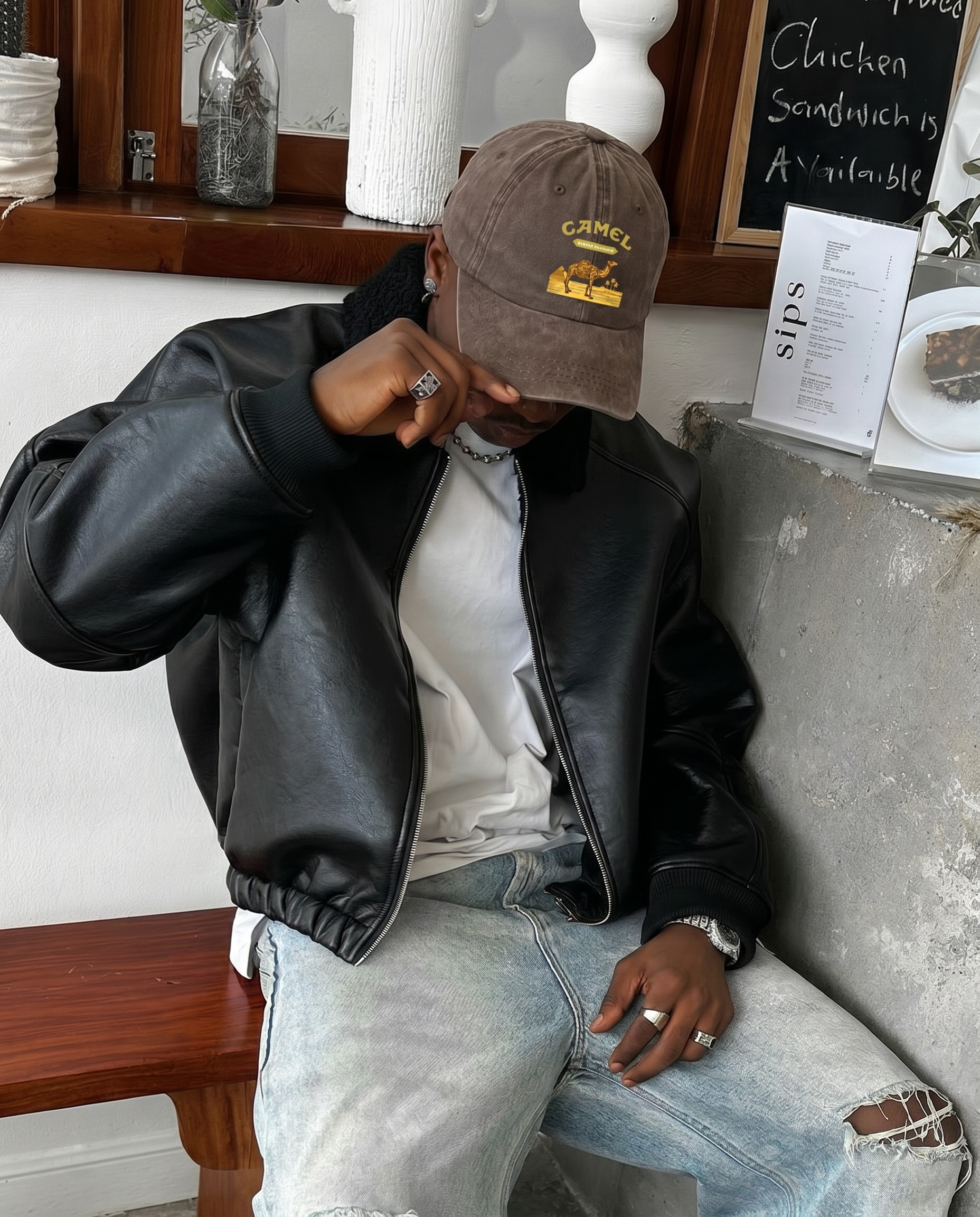 Camel 4x4 Cap