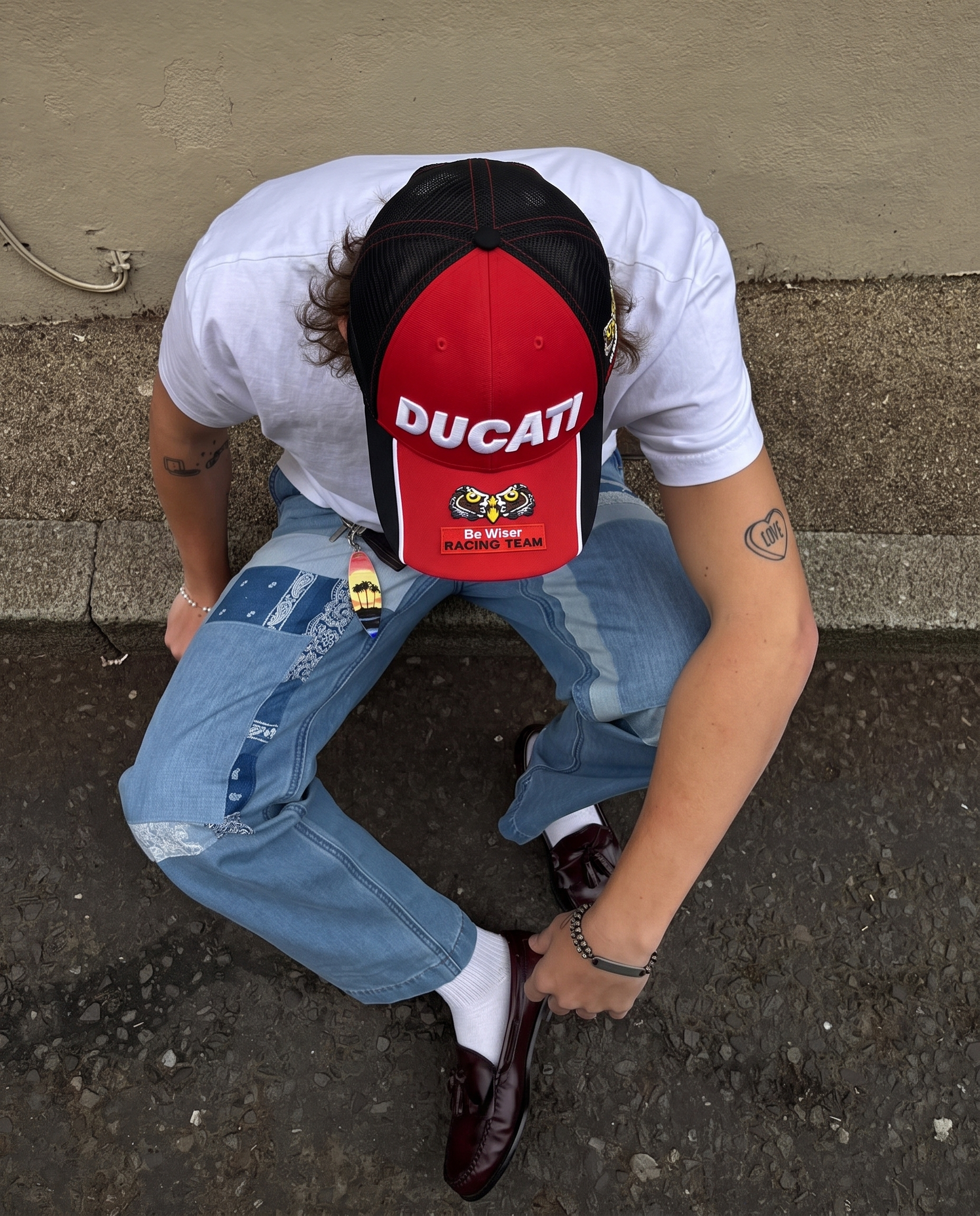 Ducati Racing Team Embroidered Cap