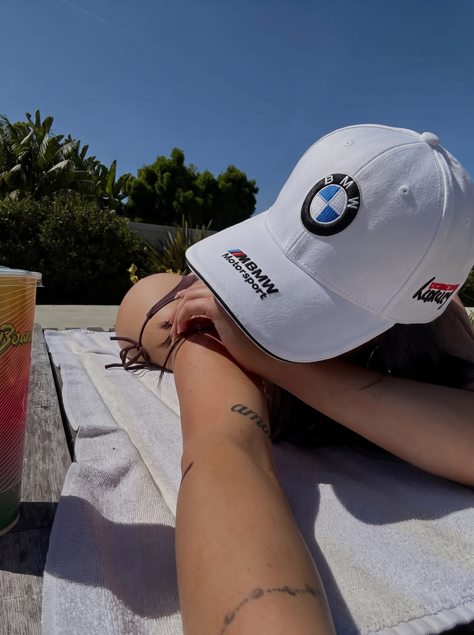 BMW Motorsport Embroidered Cap