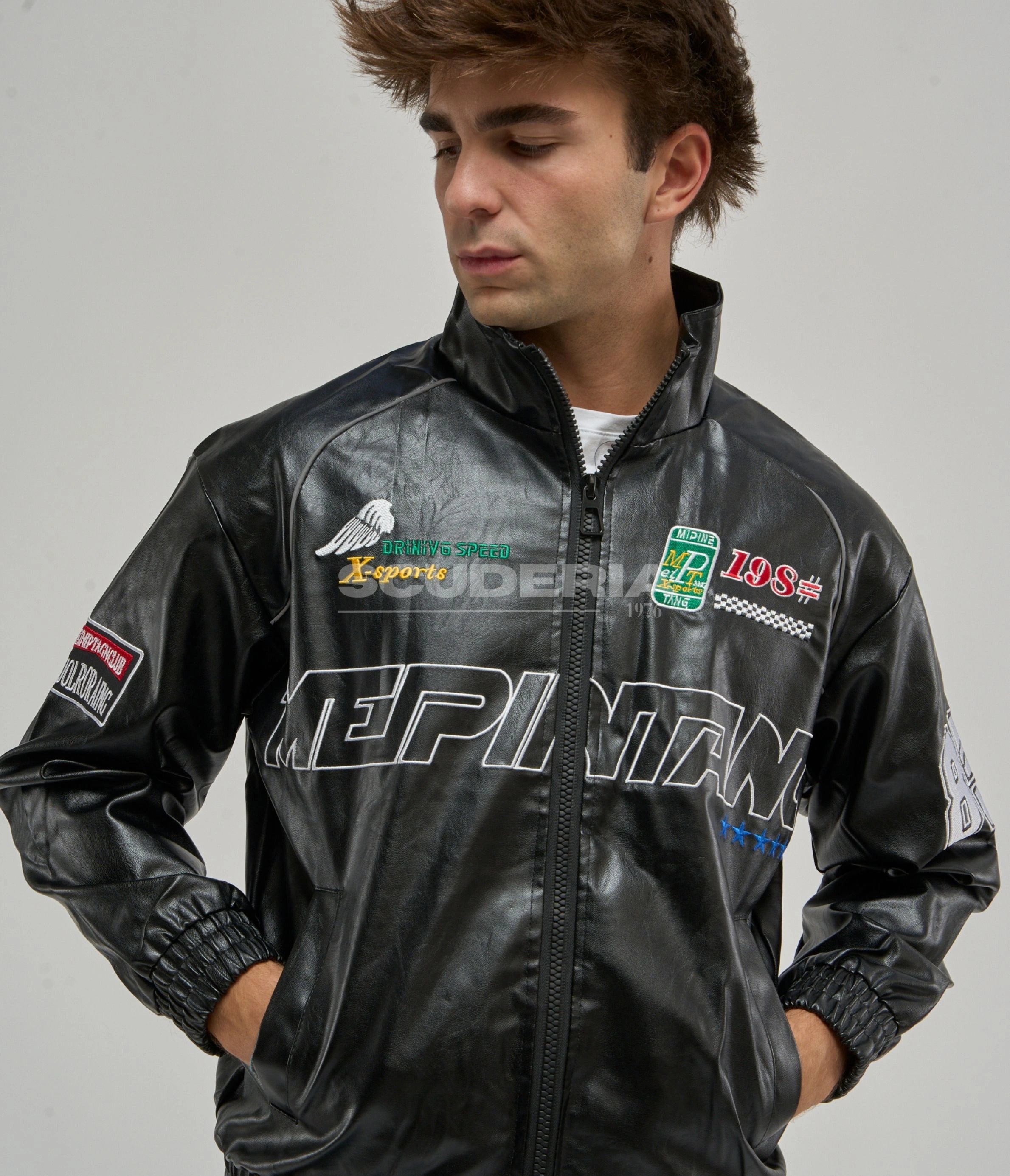 LAP 85 Black Racing Jacket