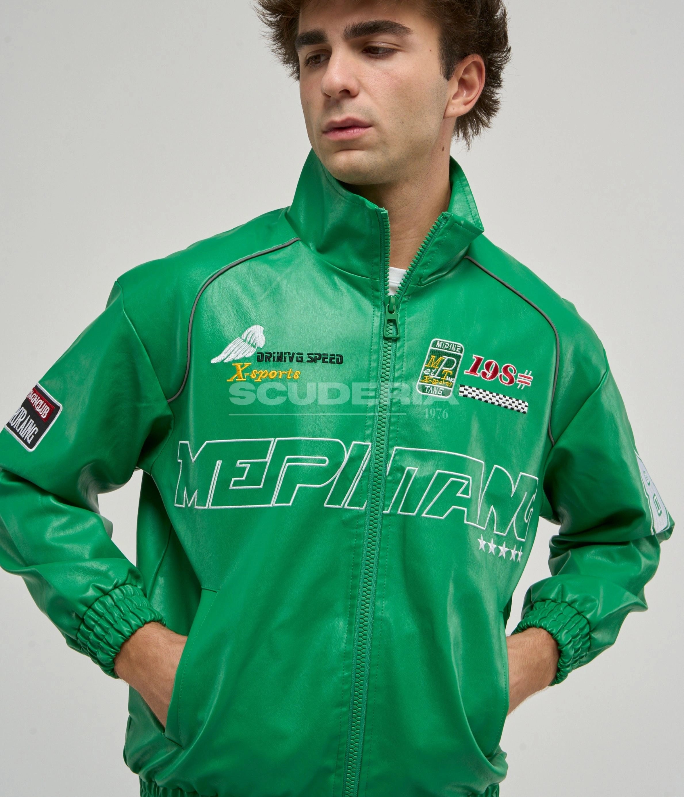 LAP 85 Green Racing Jacket