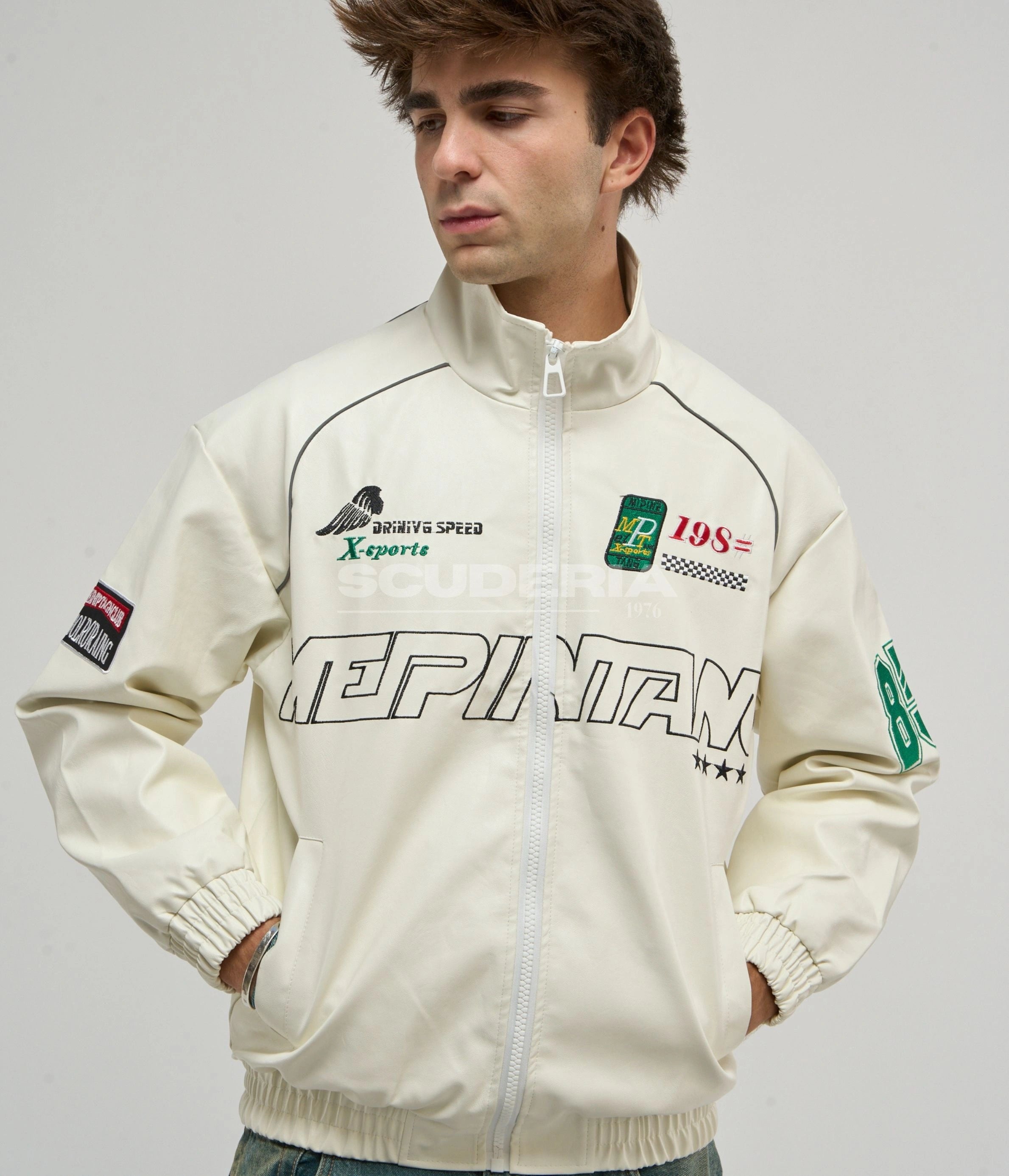 LAP 85 White Racing Jacket