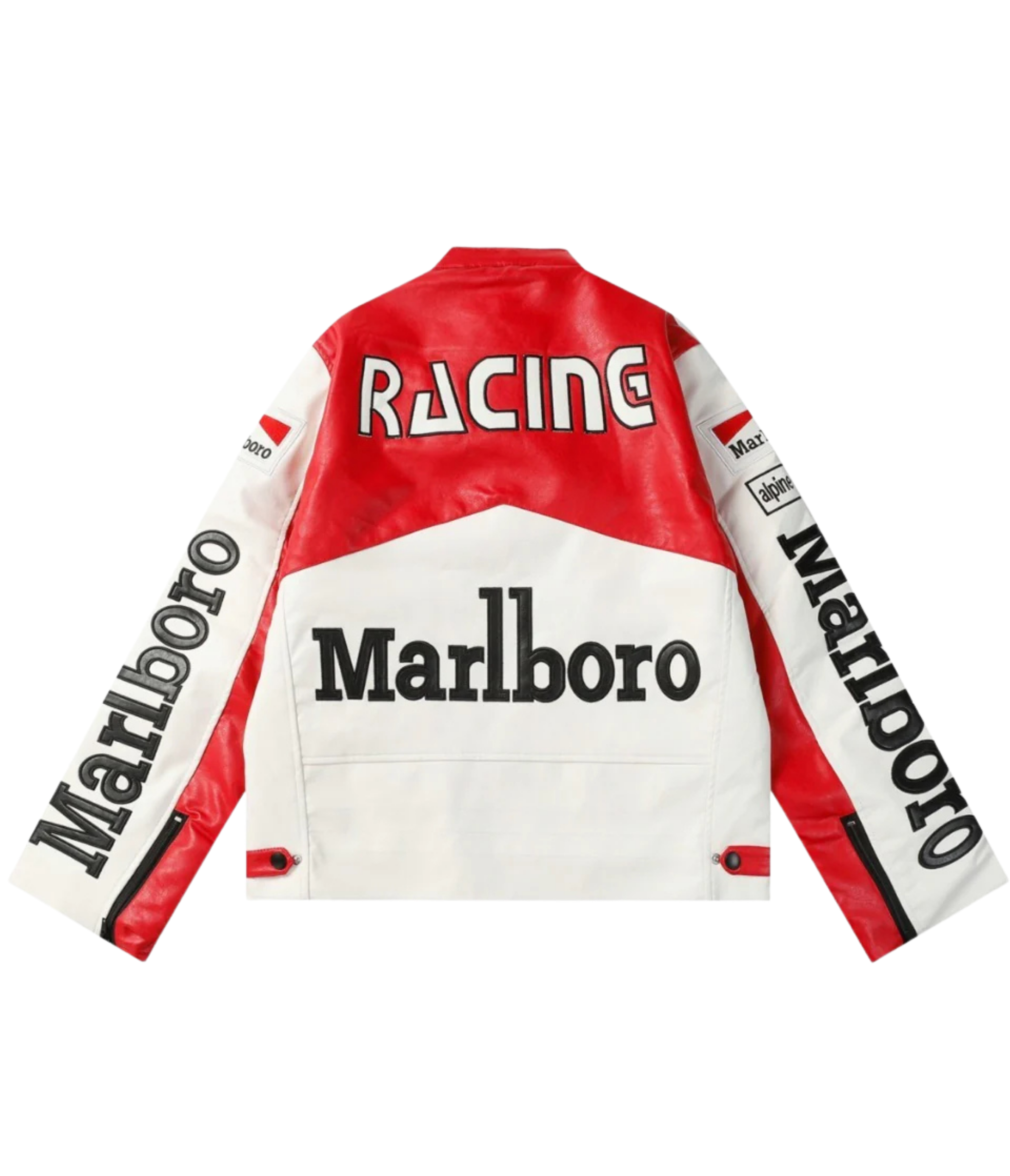 Marlboro Racing Leather Jacket - Classic Edition