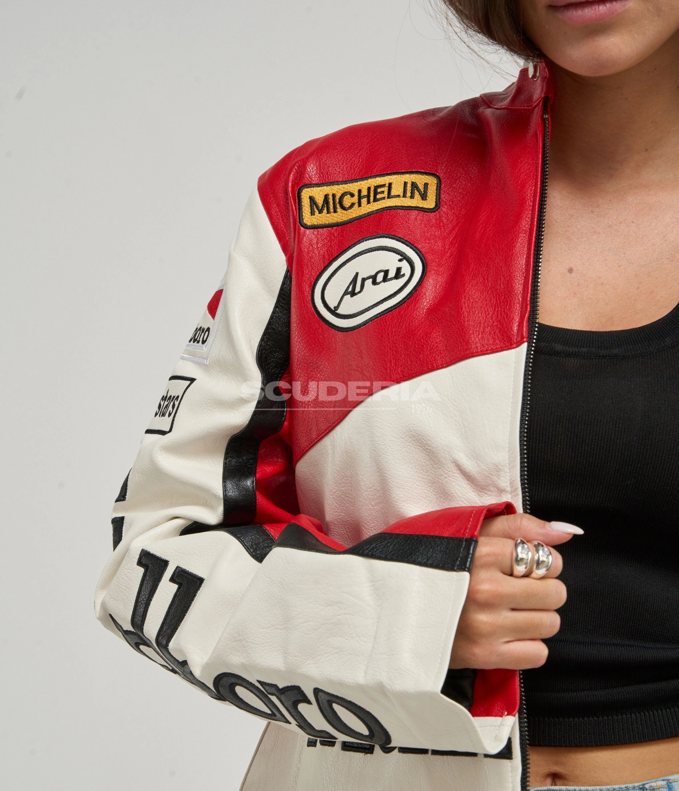 Marlboro Racing Leather Jacket - Classic Edition