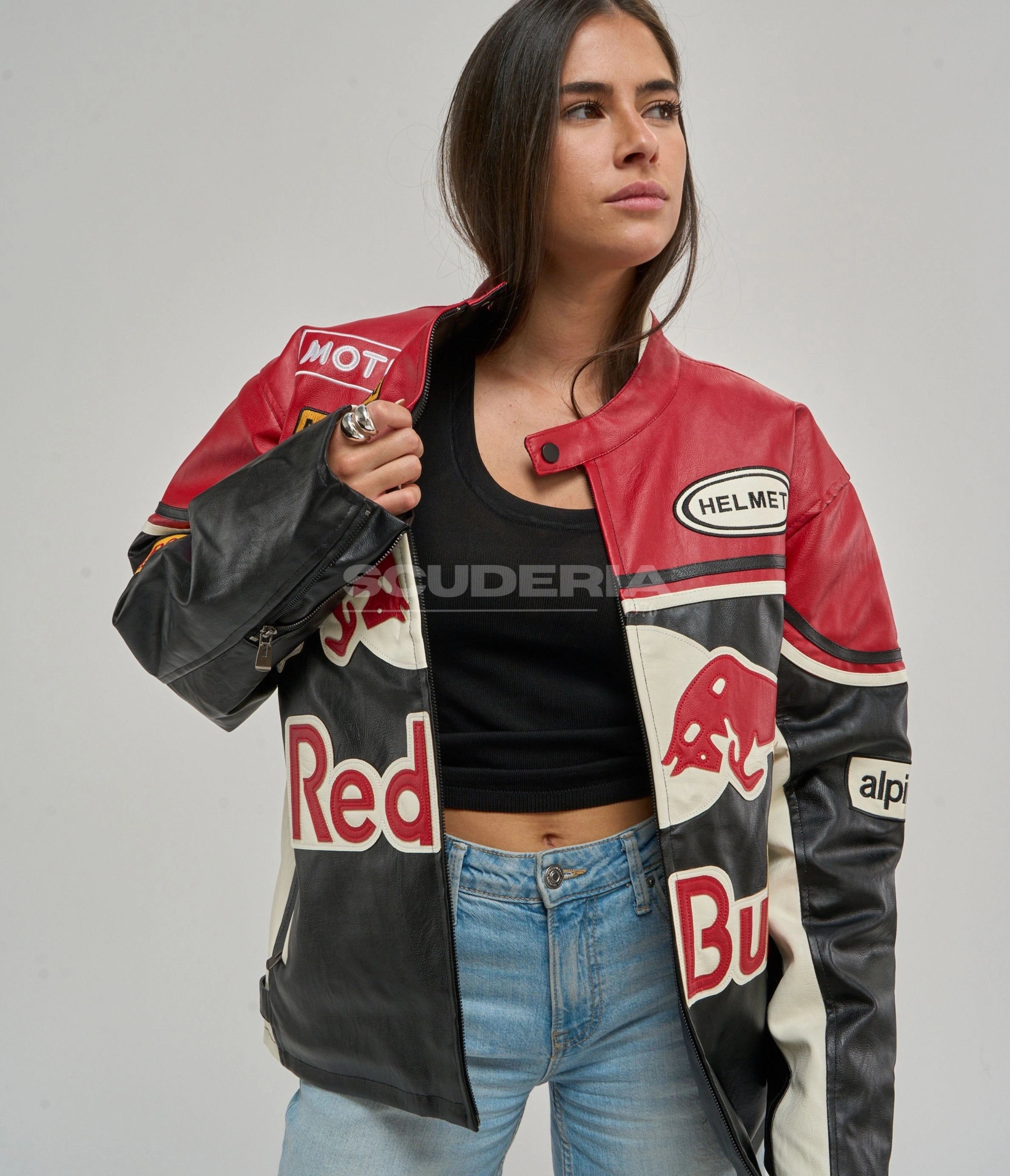 Red Bull Racing Leather Jacket