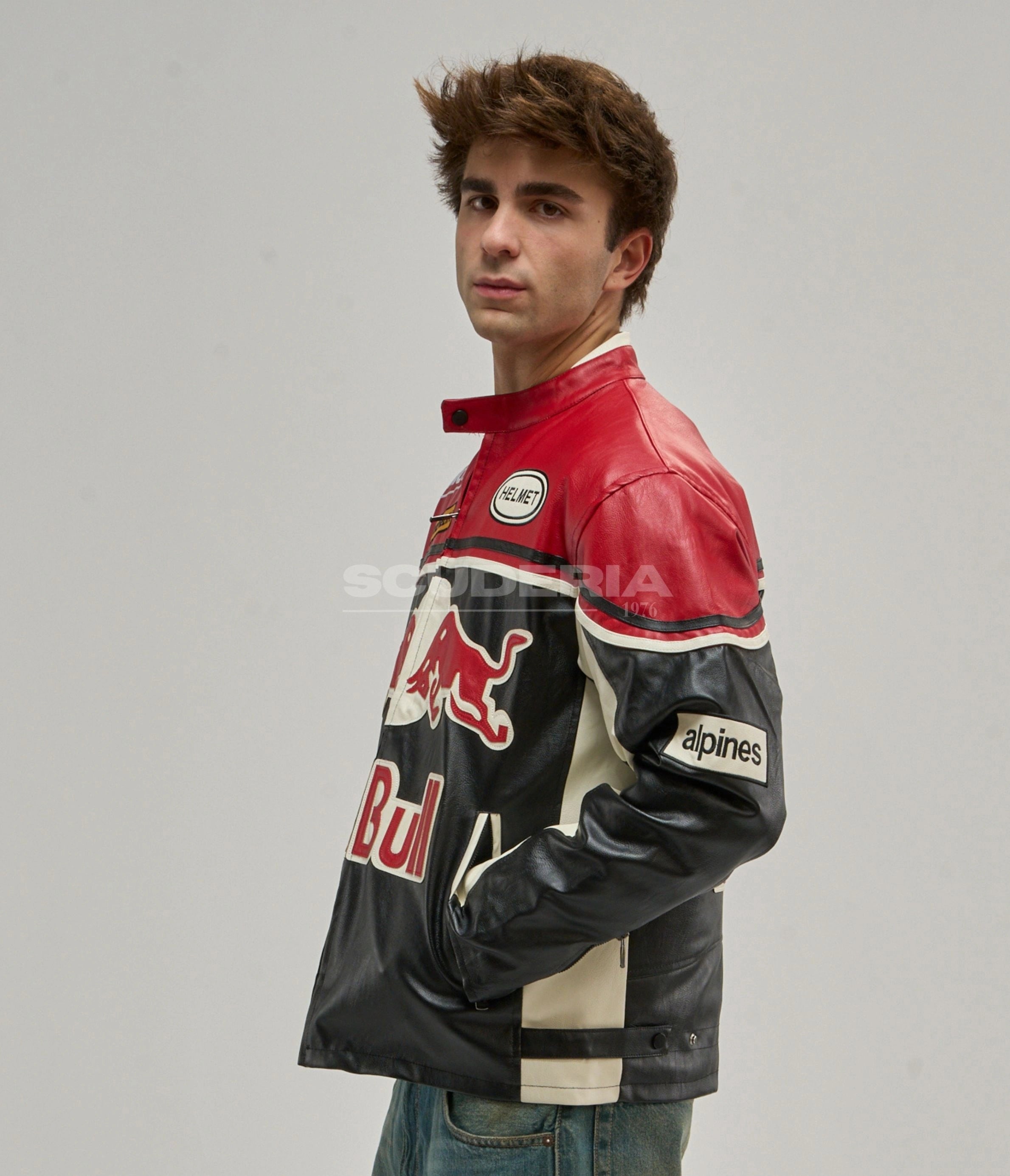 Red Bull Racing Leather Jacket