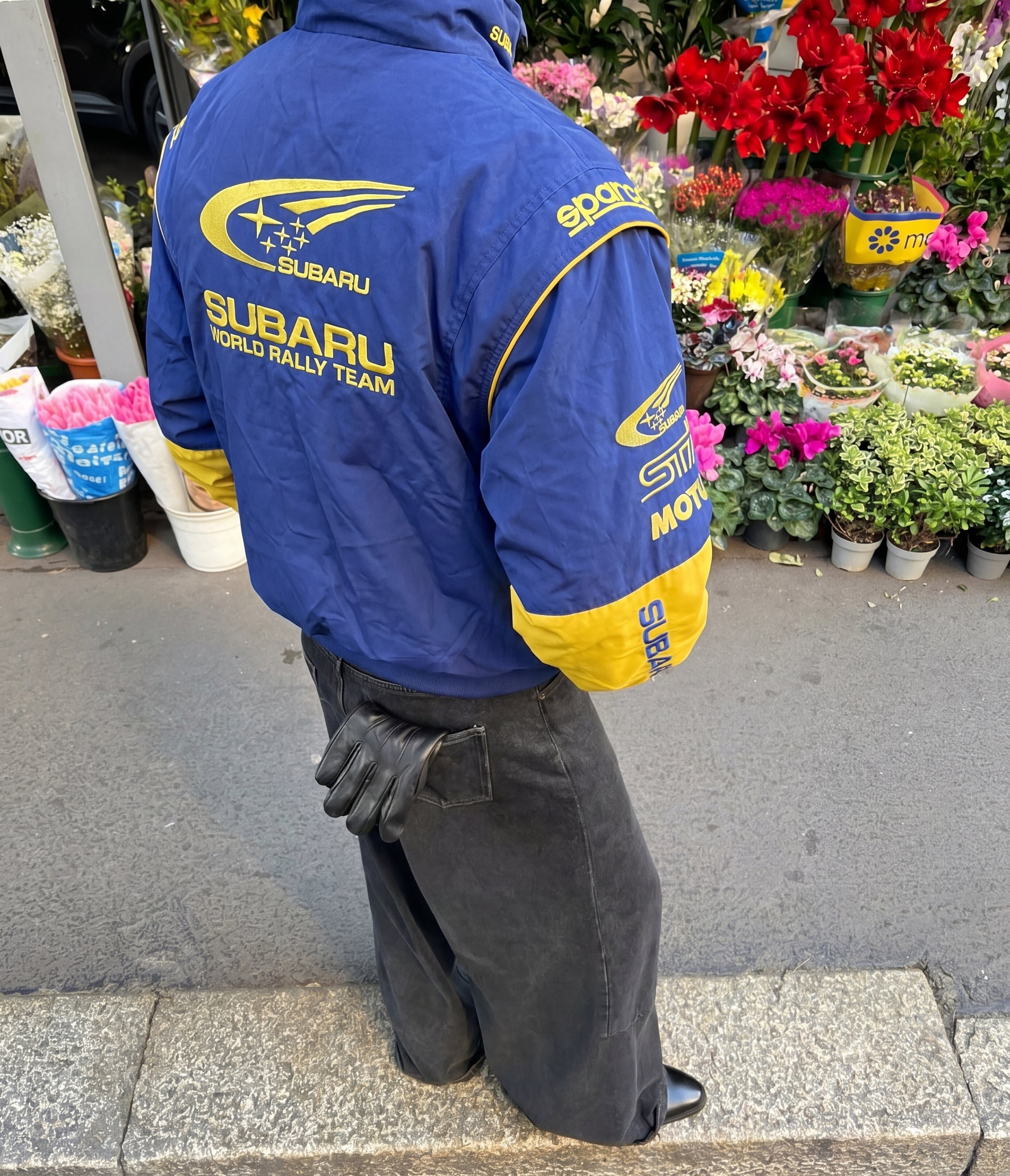 Subaru Rally Vintage Racing Jacket - Blue Edition