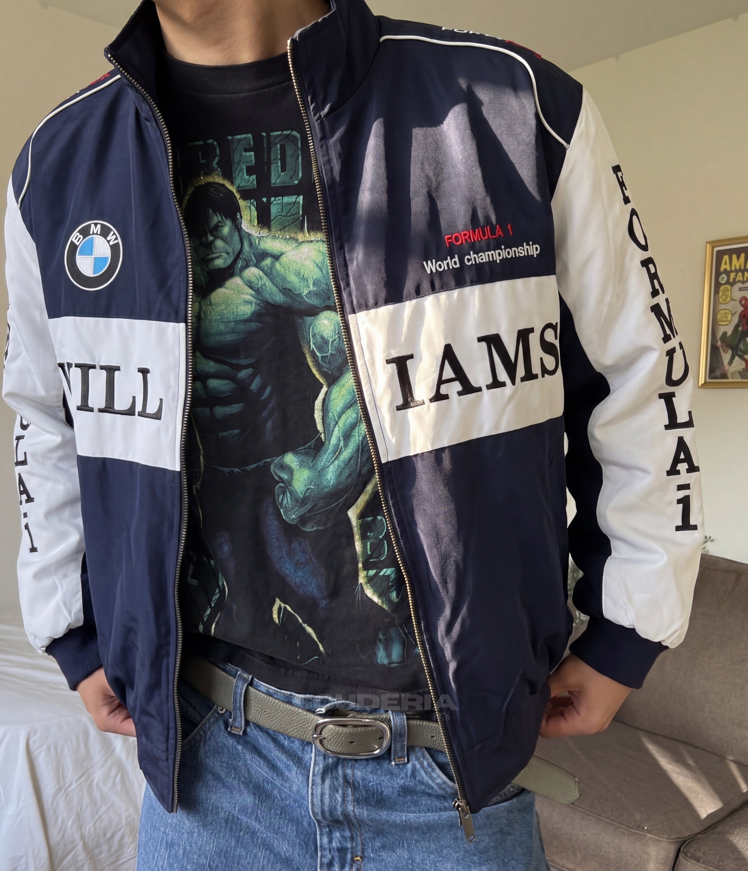 BMW F1 Vintage Racing Jacket - Williams Edition