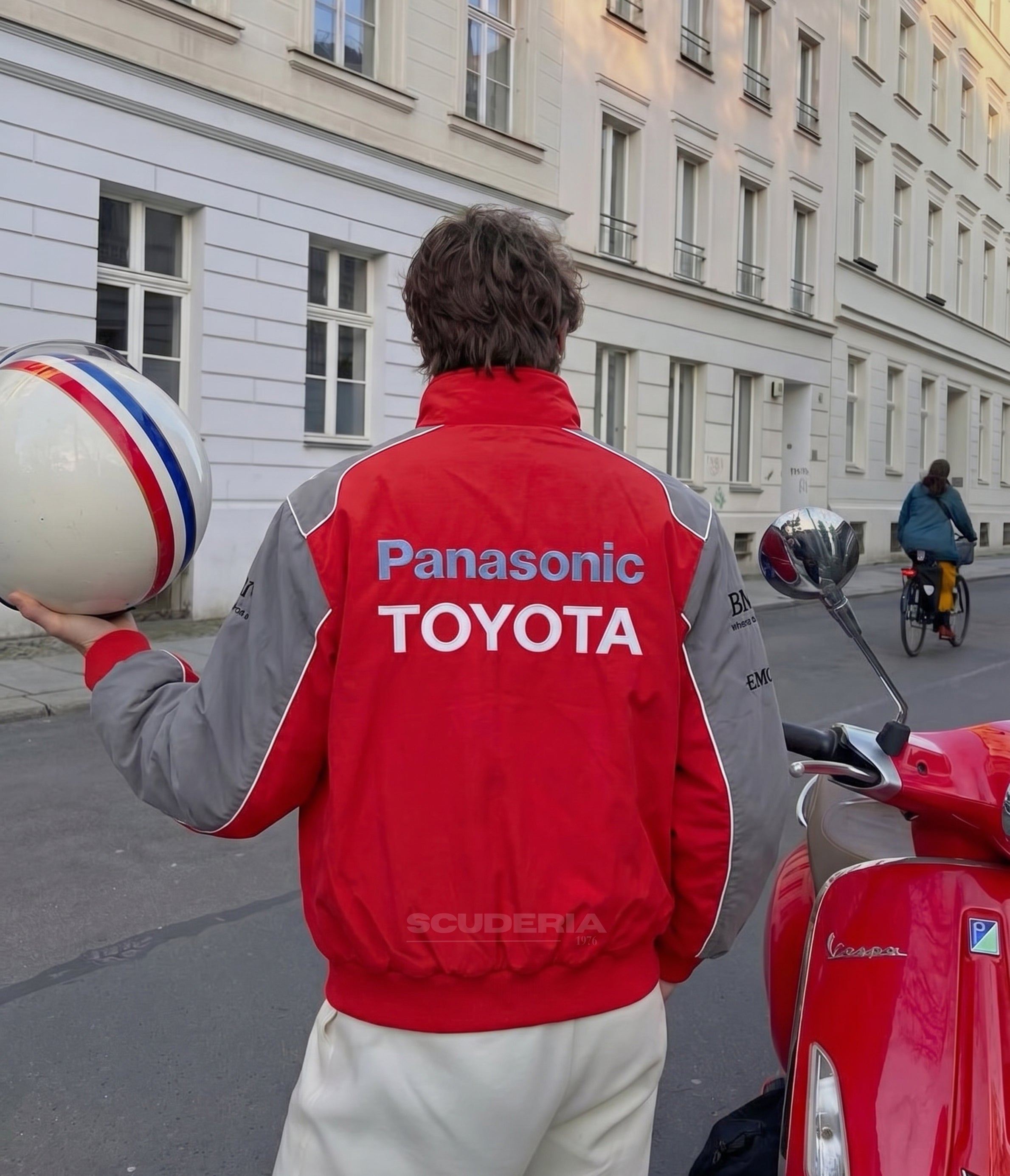 Toyota Vintage Racing Jacket - Red Edition