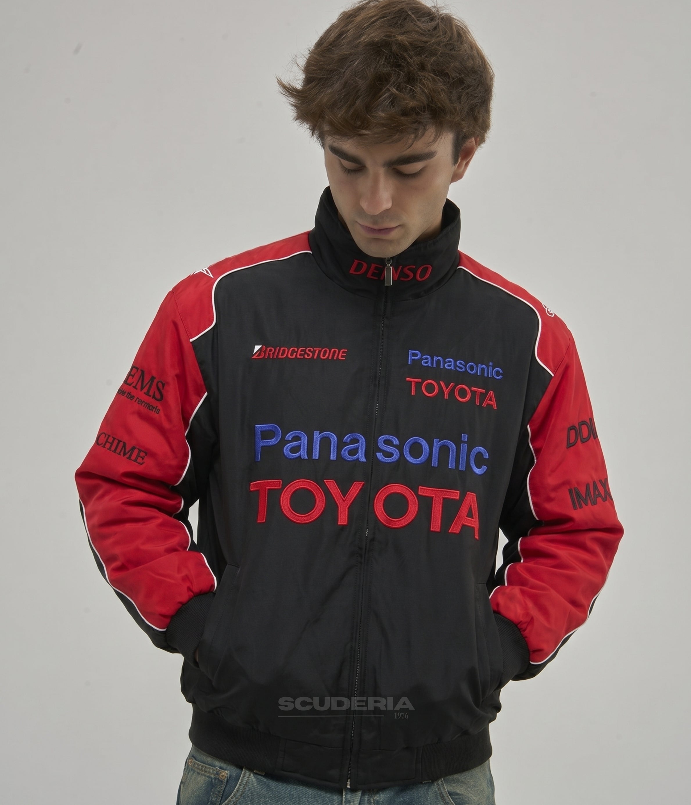 Toyota Vintage Racing Jacket - Black Edition