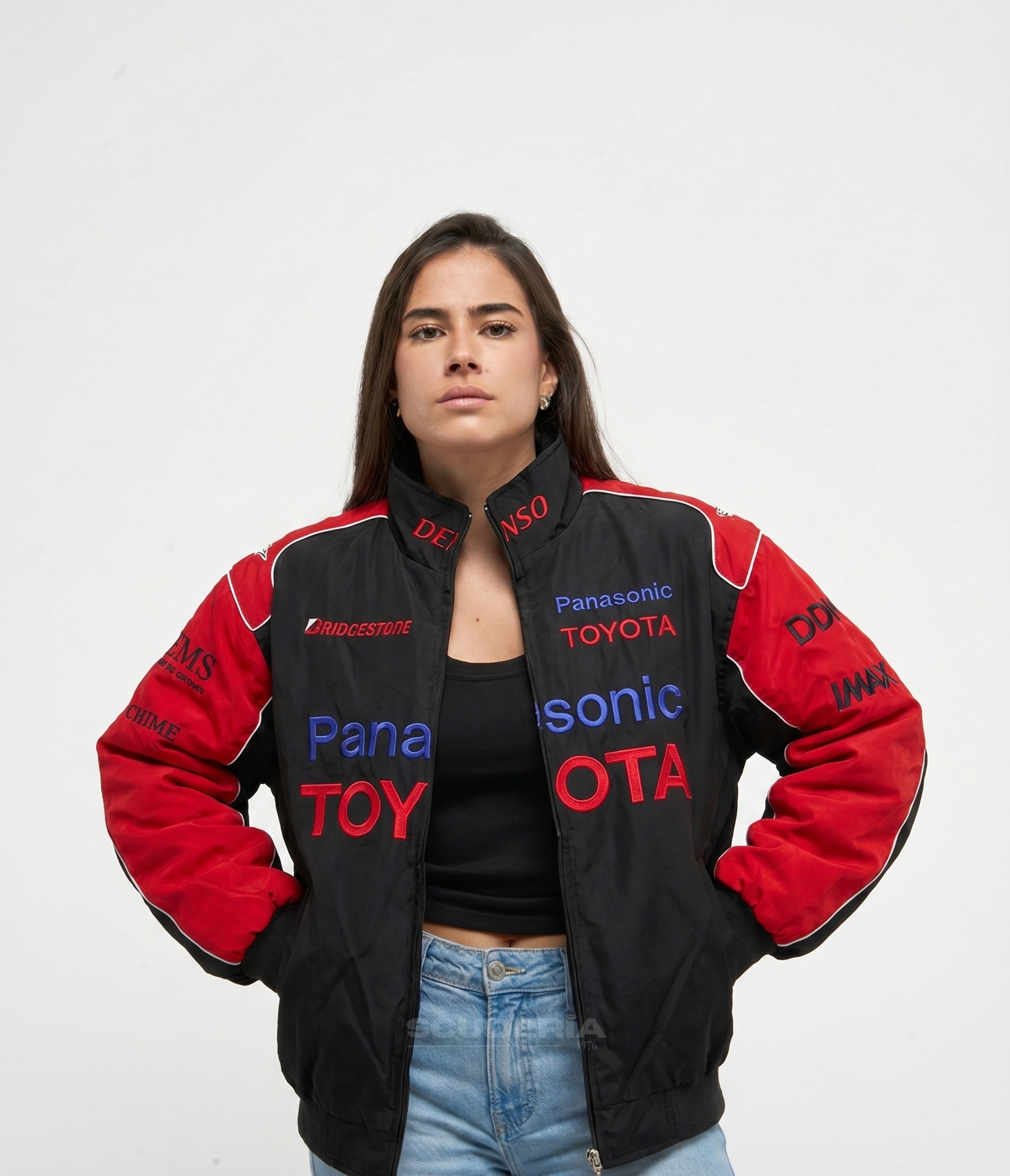 Toyota Vintage Racing Jacket - Black Edition