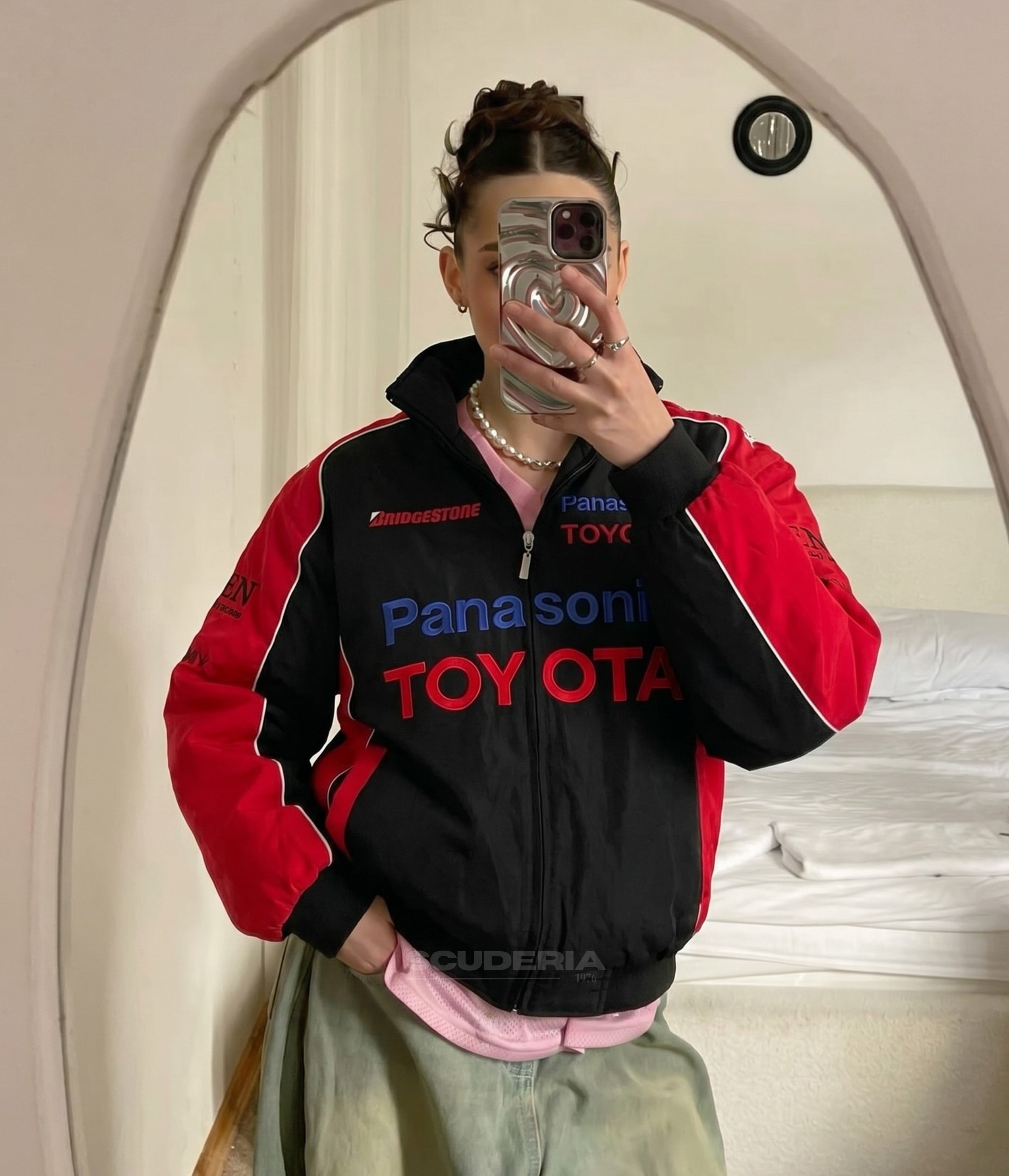 Toyota Vintage Racing Jacket - Black Edition