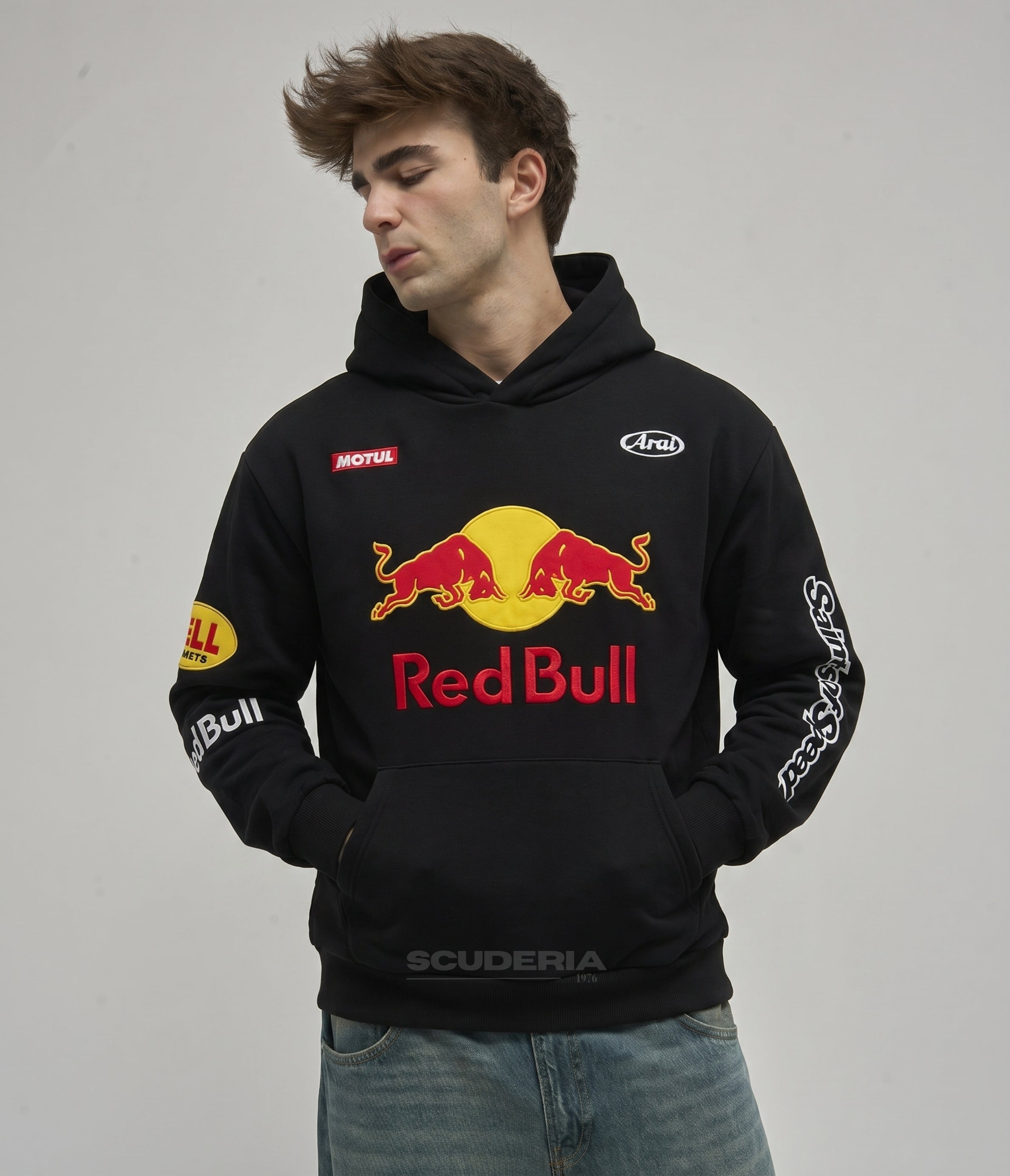 Red Bull Racing Hoodie - Embroidered Edition