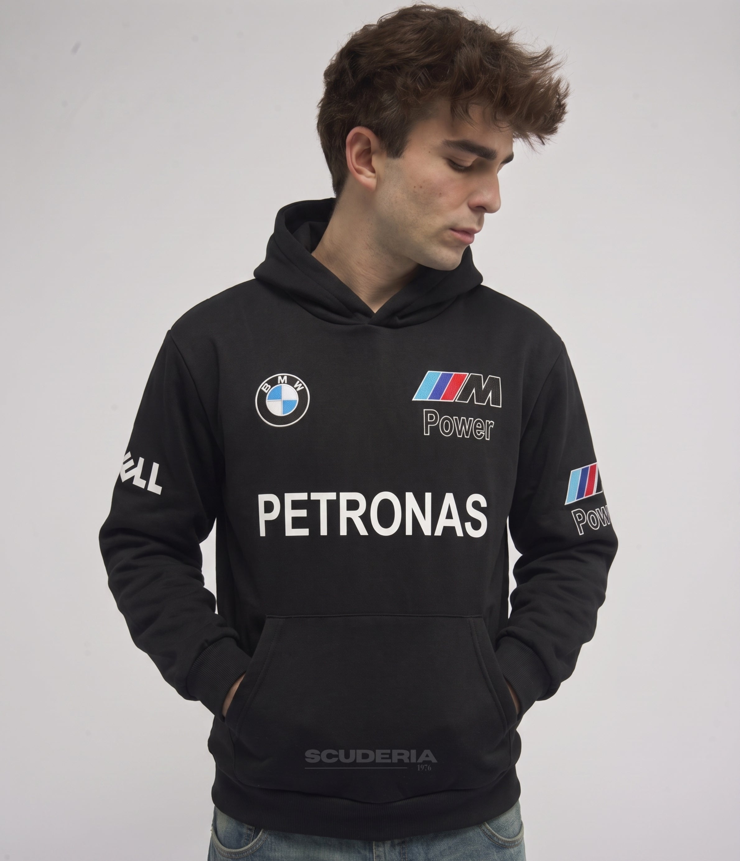 BMW F1 Racing Hoodie - Full Embroidered Edition