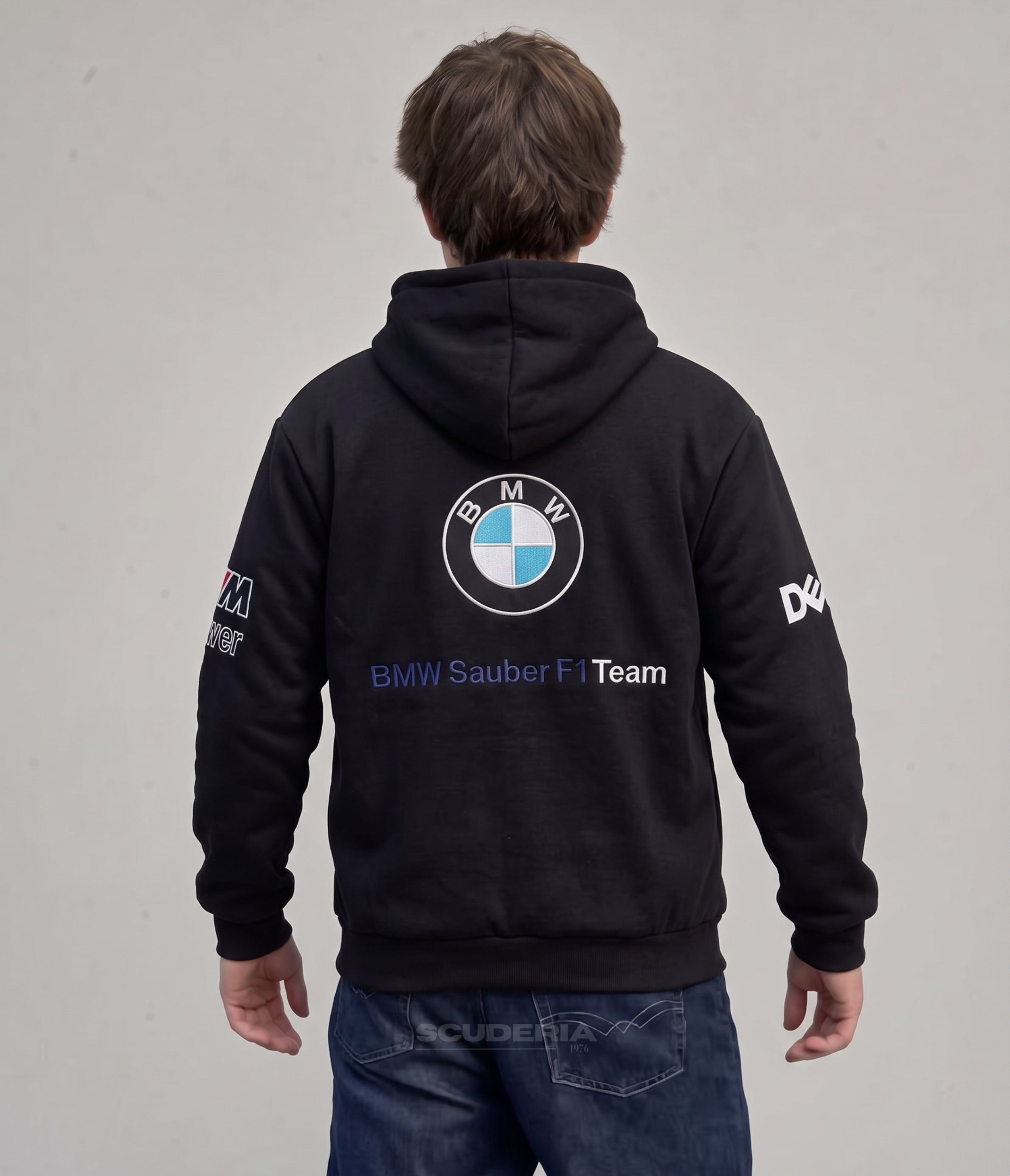 BMW F1 Racing Hoodie - Full Embroidered Edition