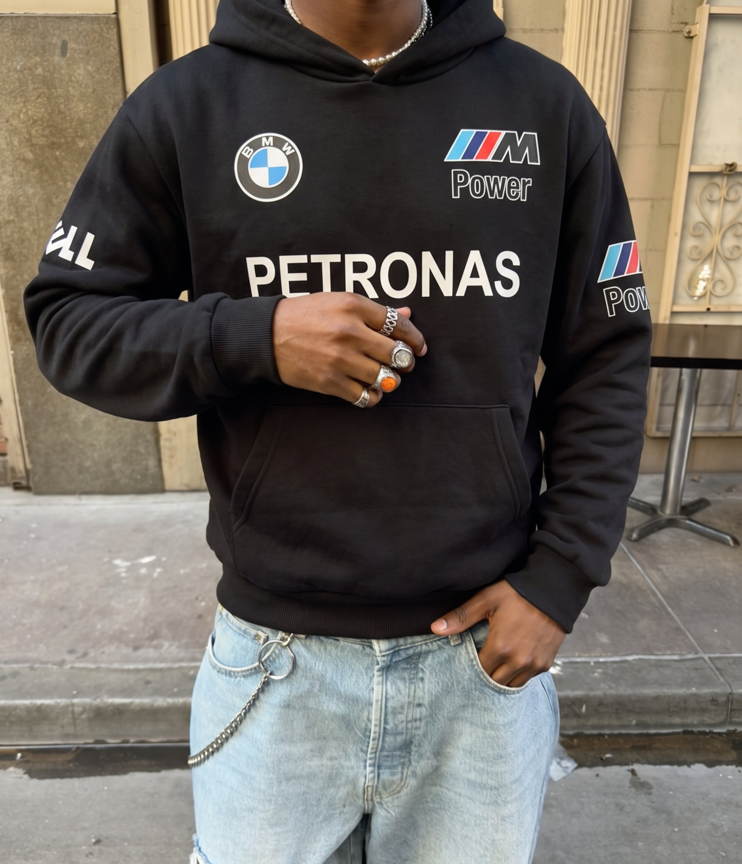 BMW F1 Racing Hoodie - Full Embroidered Edition