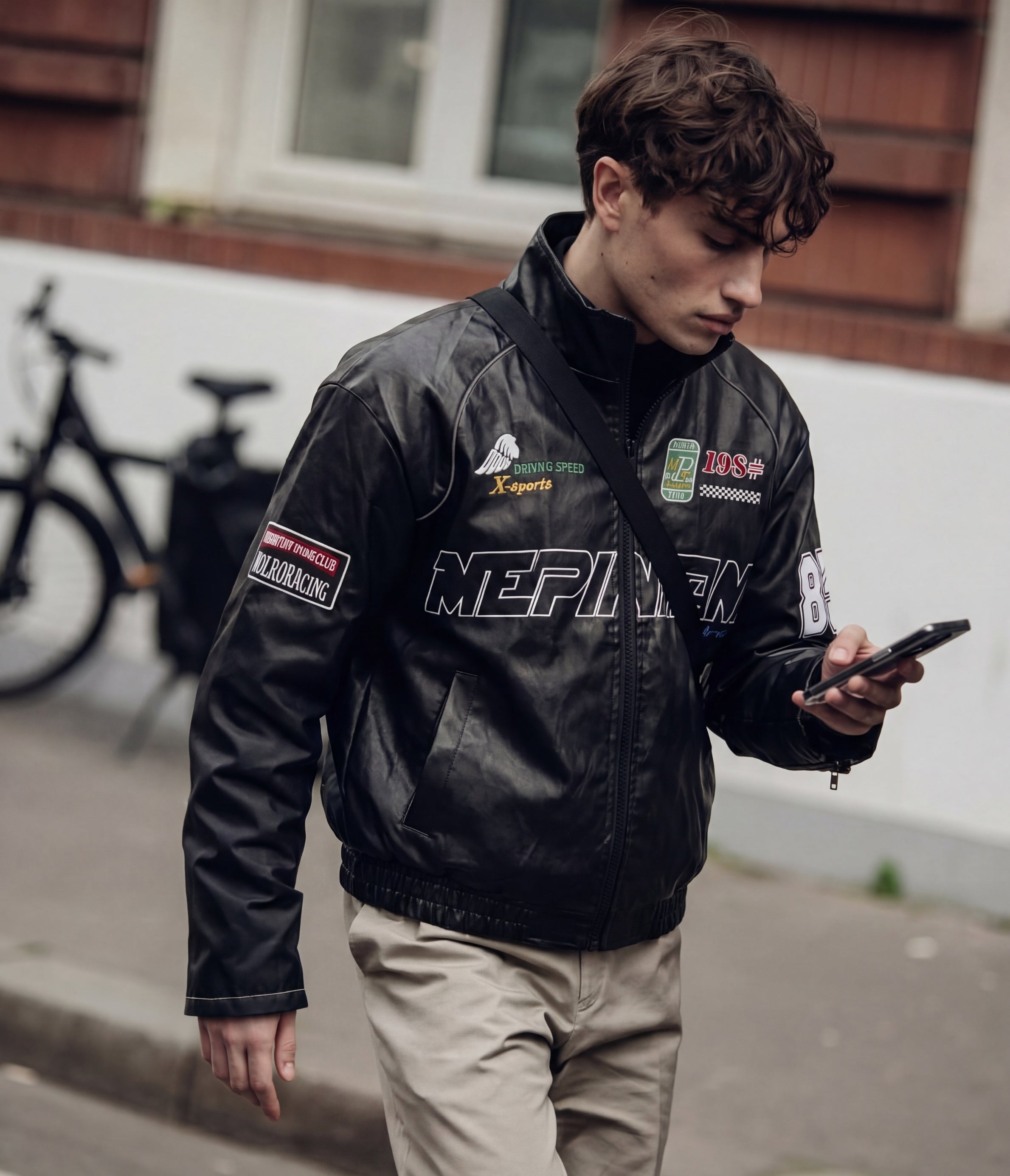 LAP 85 Black Racing Jacket