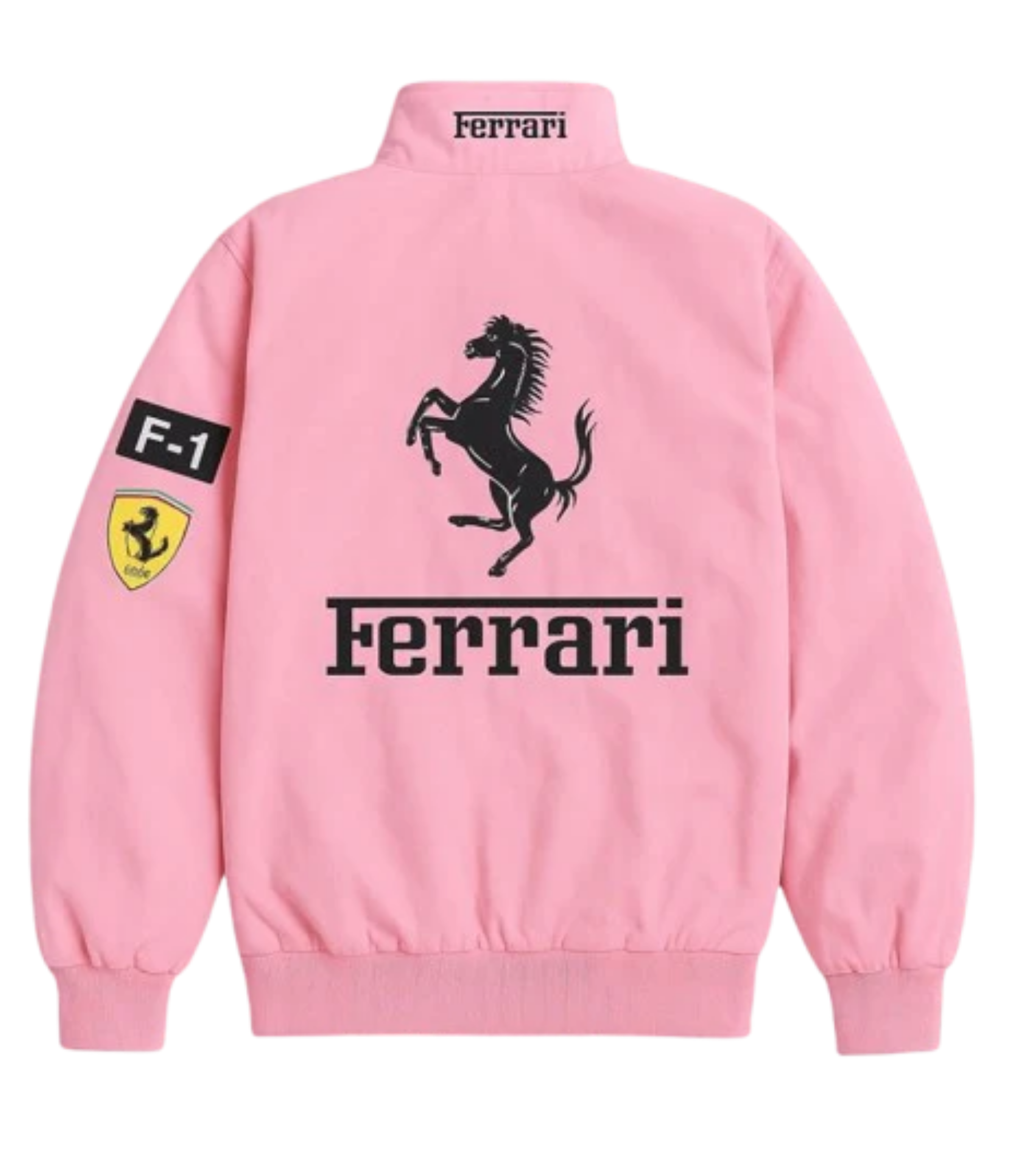 Ferrari F1 Vintage Racing Jacket – Pink Edition
