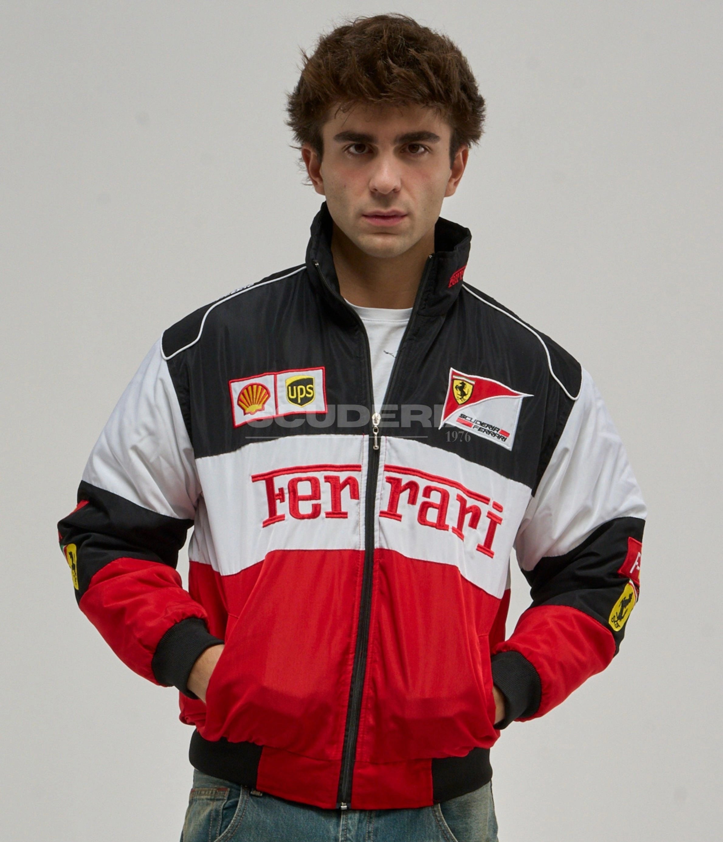 Ferrari F1 Vintage Racing Jacket - Classic Edition
